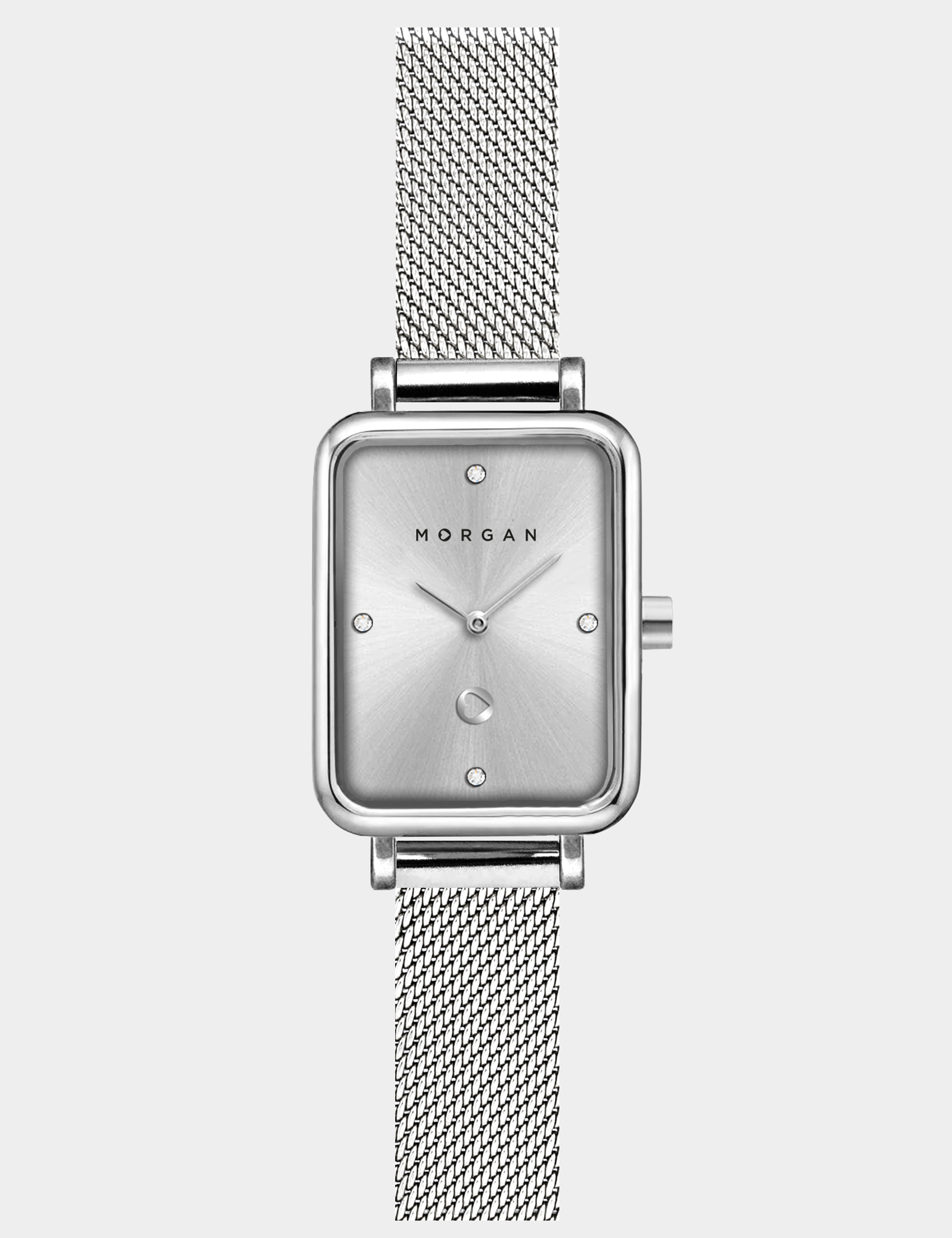 Montre couleur argent femme