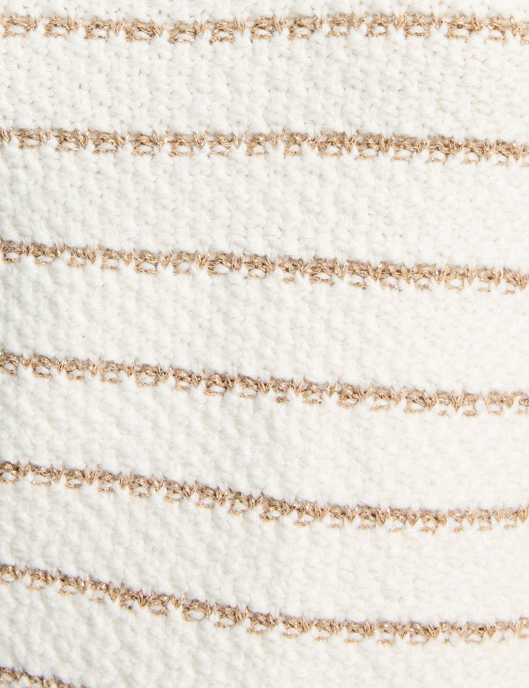 pull col camionneur ivoire femme null