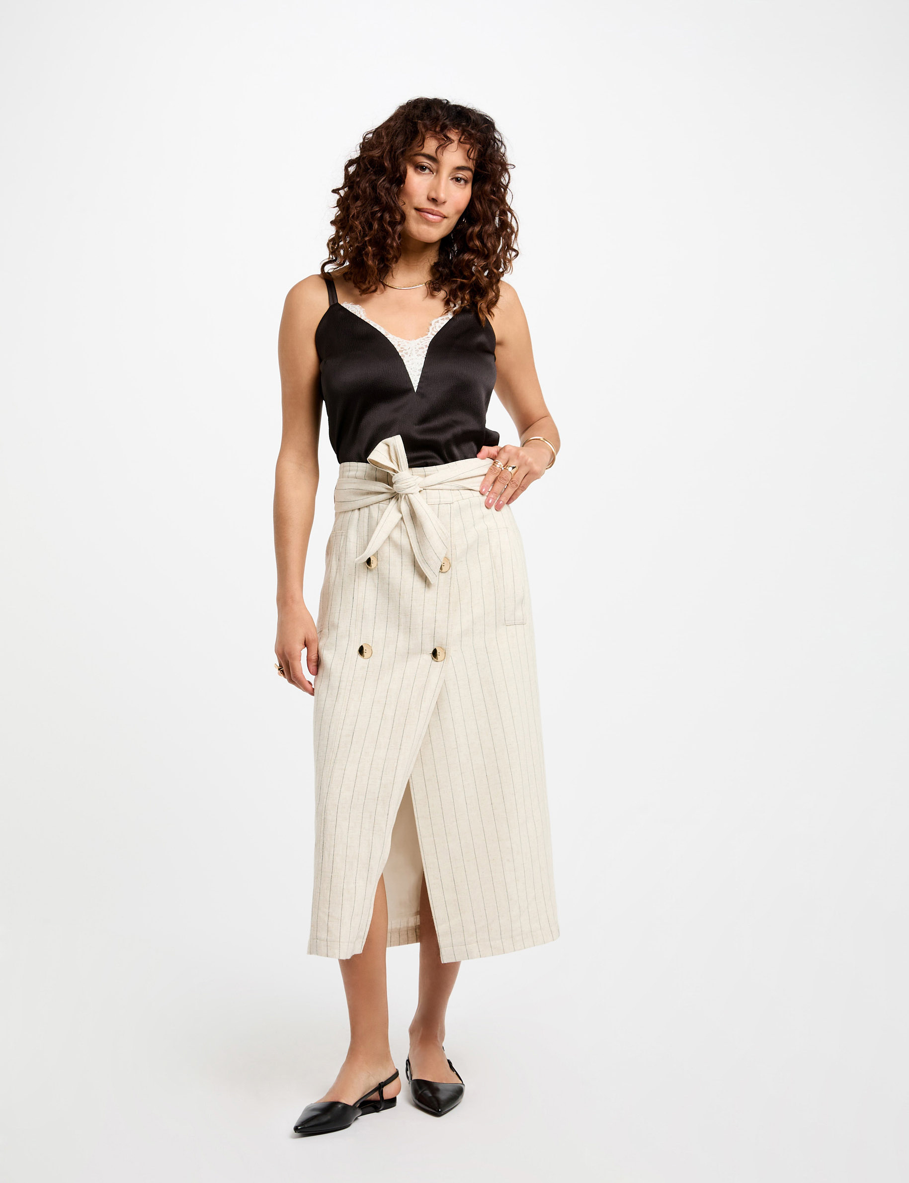 top bretelles fines noir femme Top bretelles fines noir femme