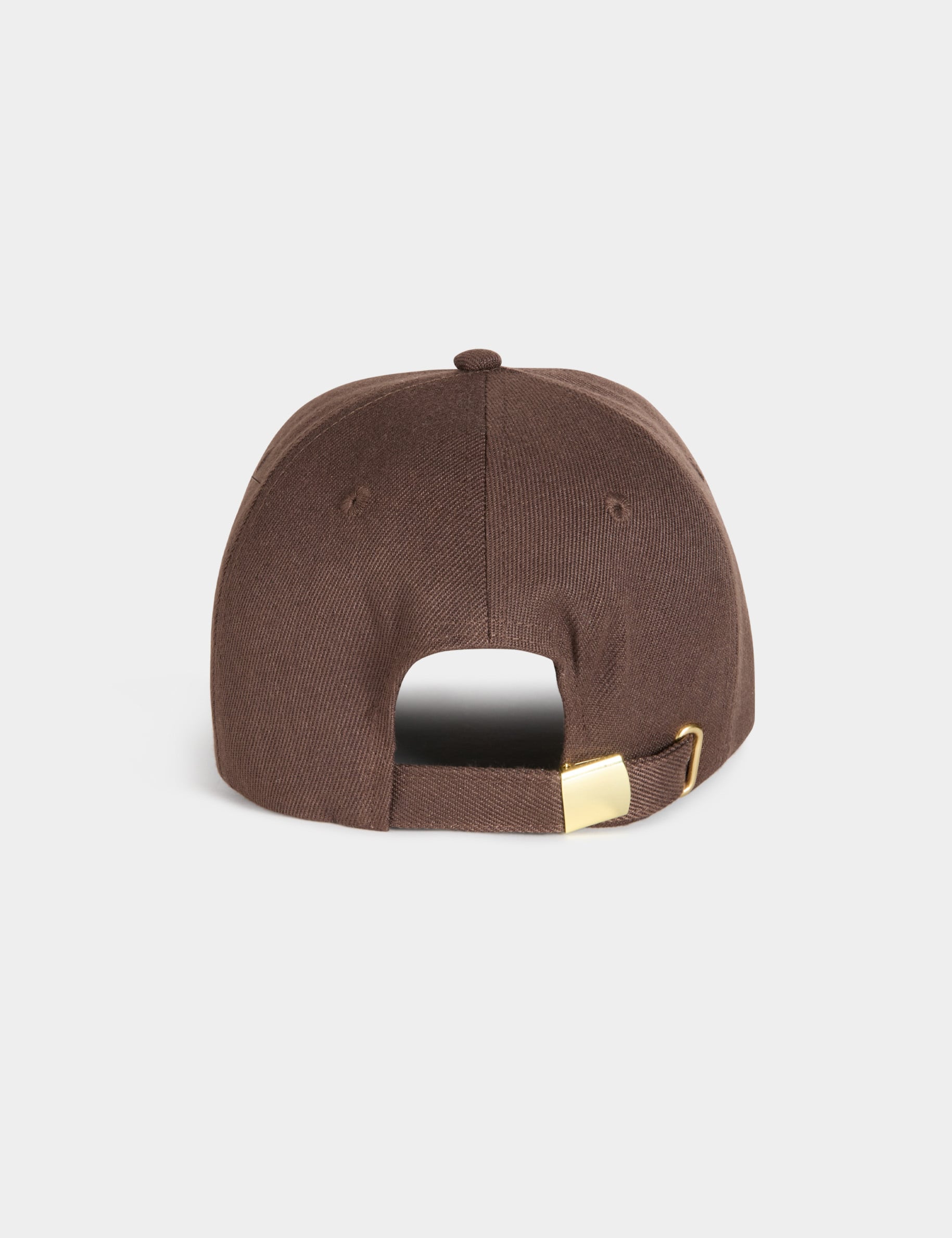 Pet met strass donker bruin vrouw