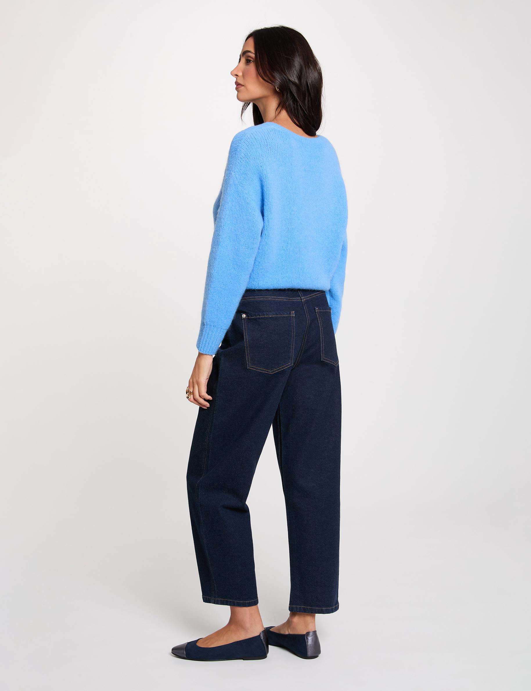 bleu vrouw