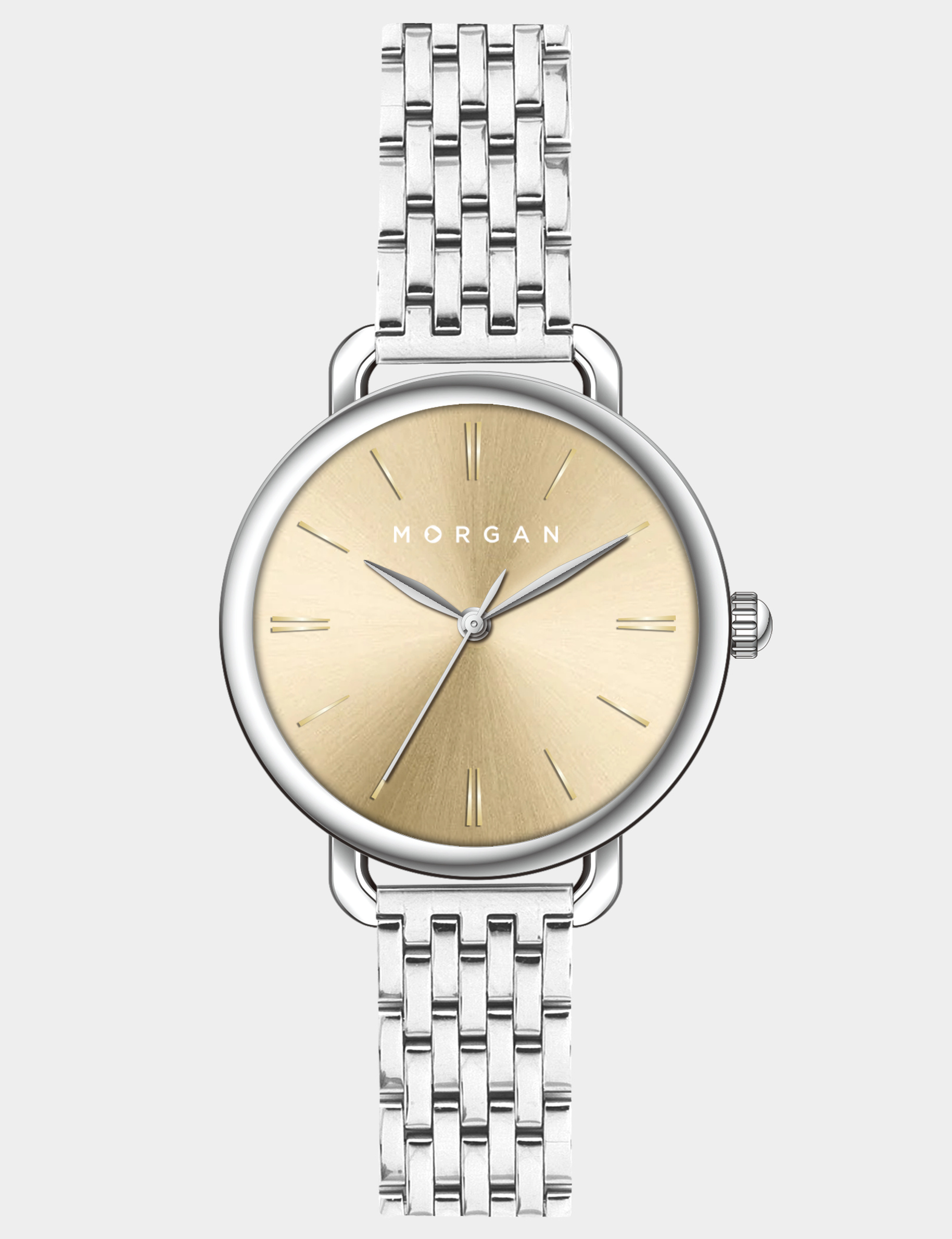 Horloge couleur argent vrouw