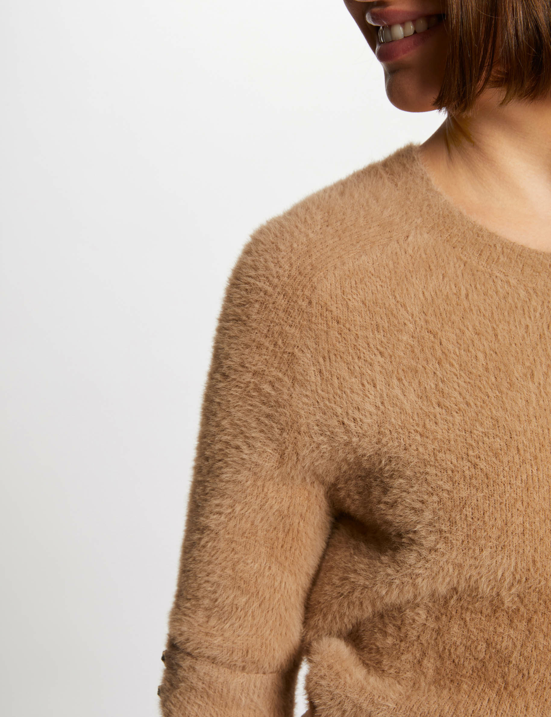 pull manches courtes camel femme Pull manches courtes camel femme