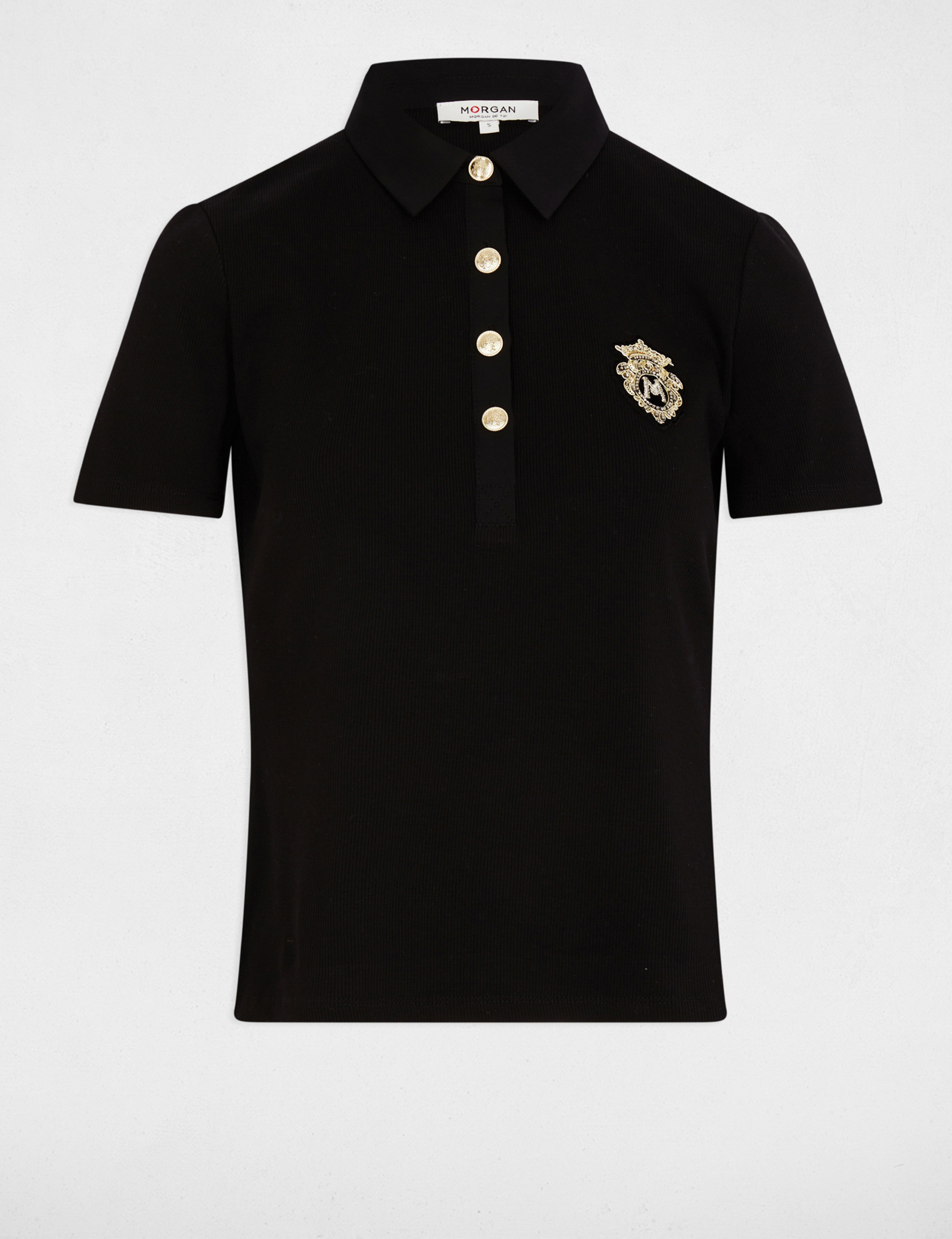 t shirt met korte mouwen zwart vrouw T-shirt met korte mouwen zwart vrouw