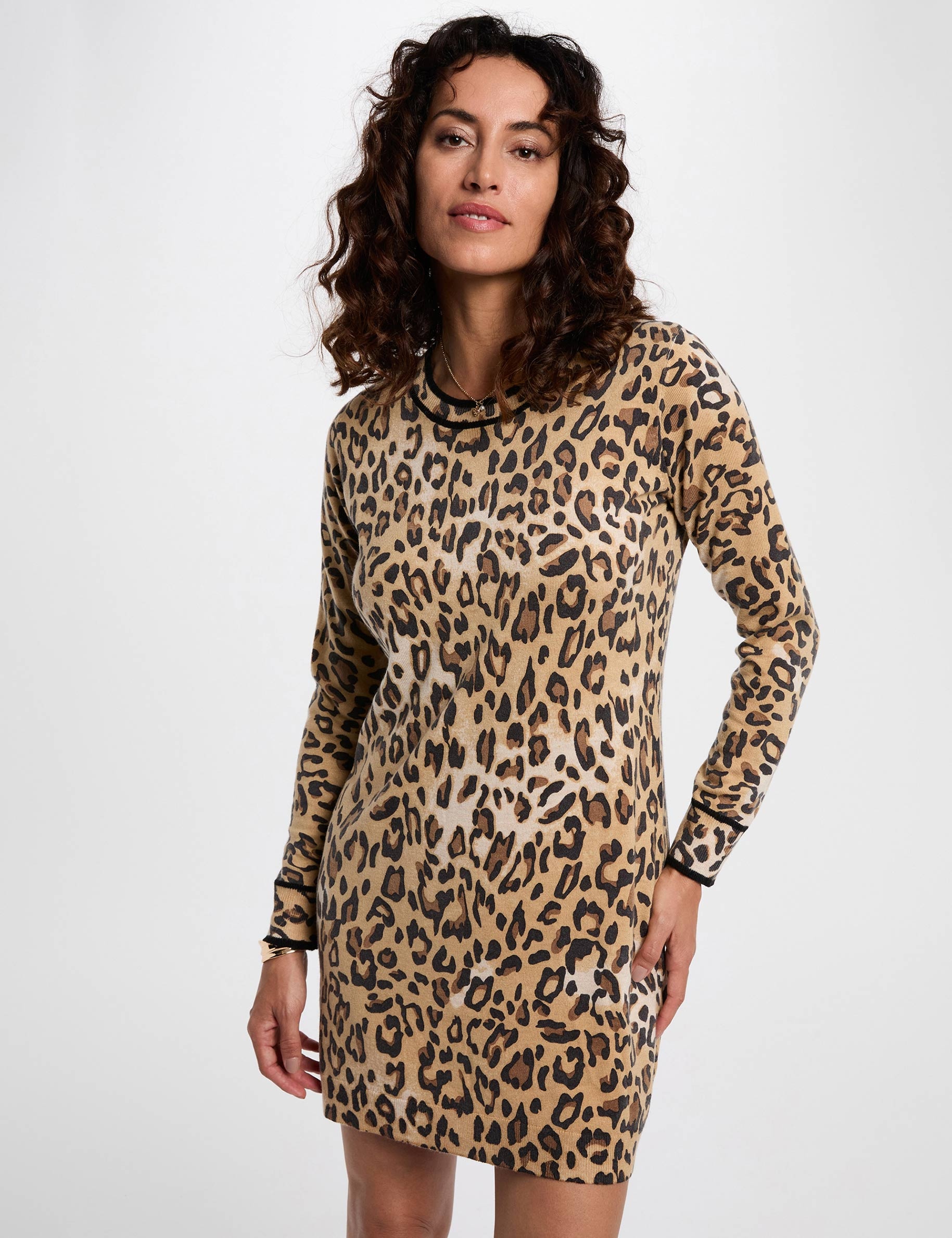 robe courte droite beige femme Robe courte droite beige femme