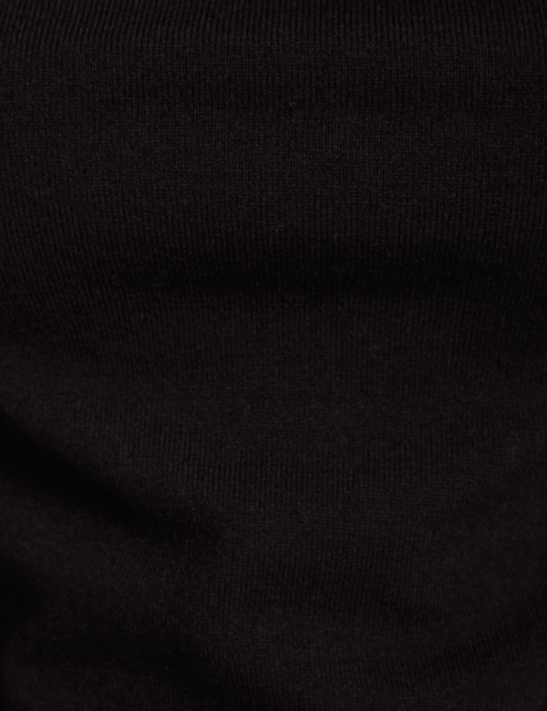 pull col revers noir femme null