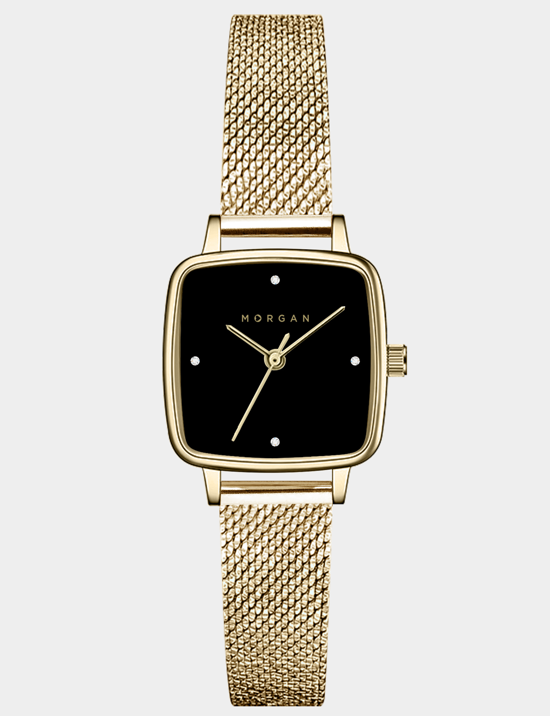 Montre classique jaune or femme