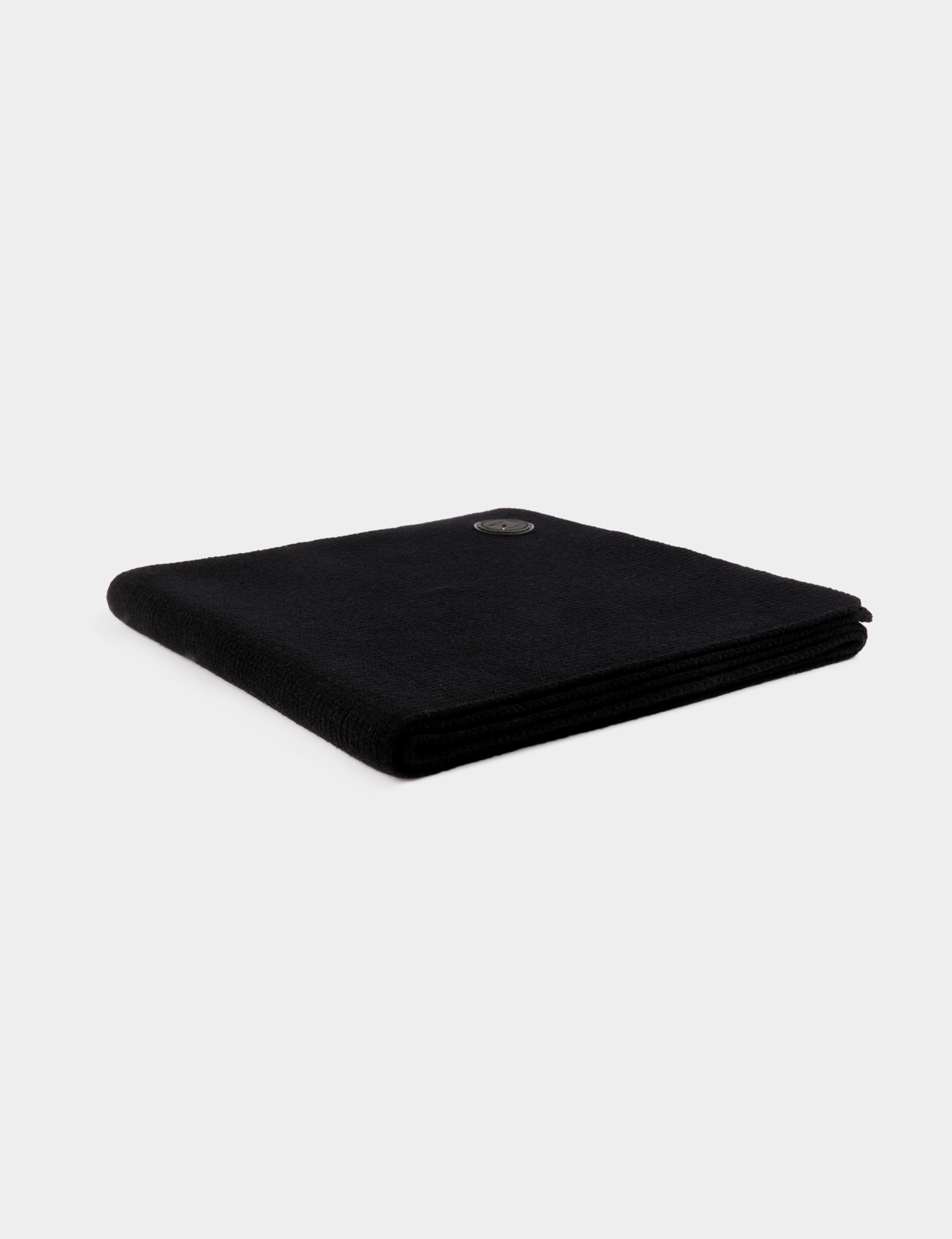 Écharpe patchwork noir femme