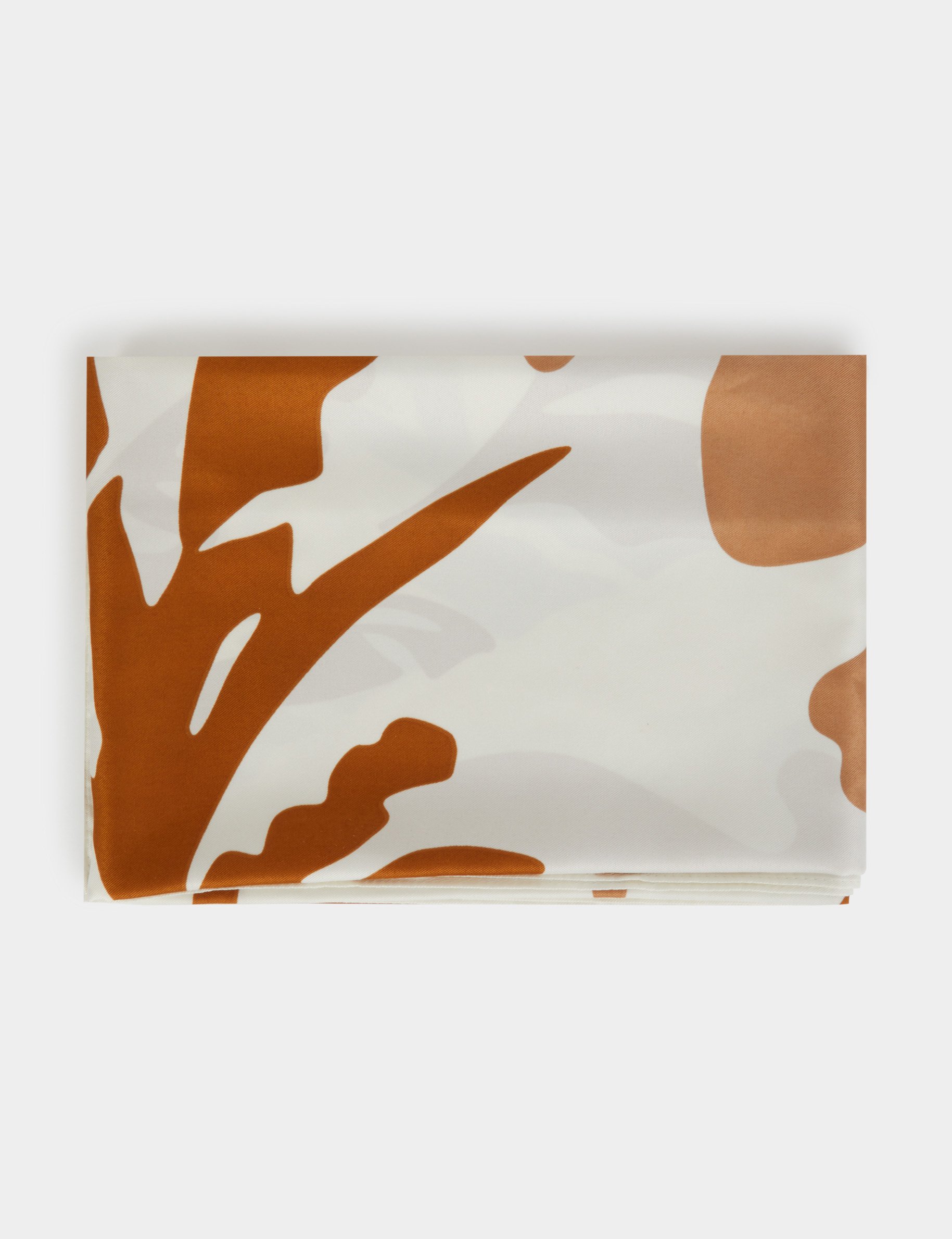 Satijnen sjaal meerkleurig vrouw