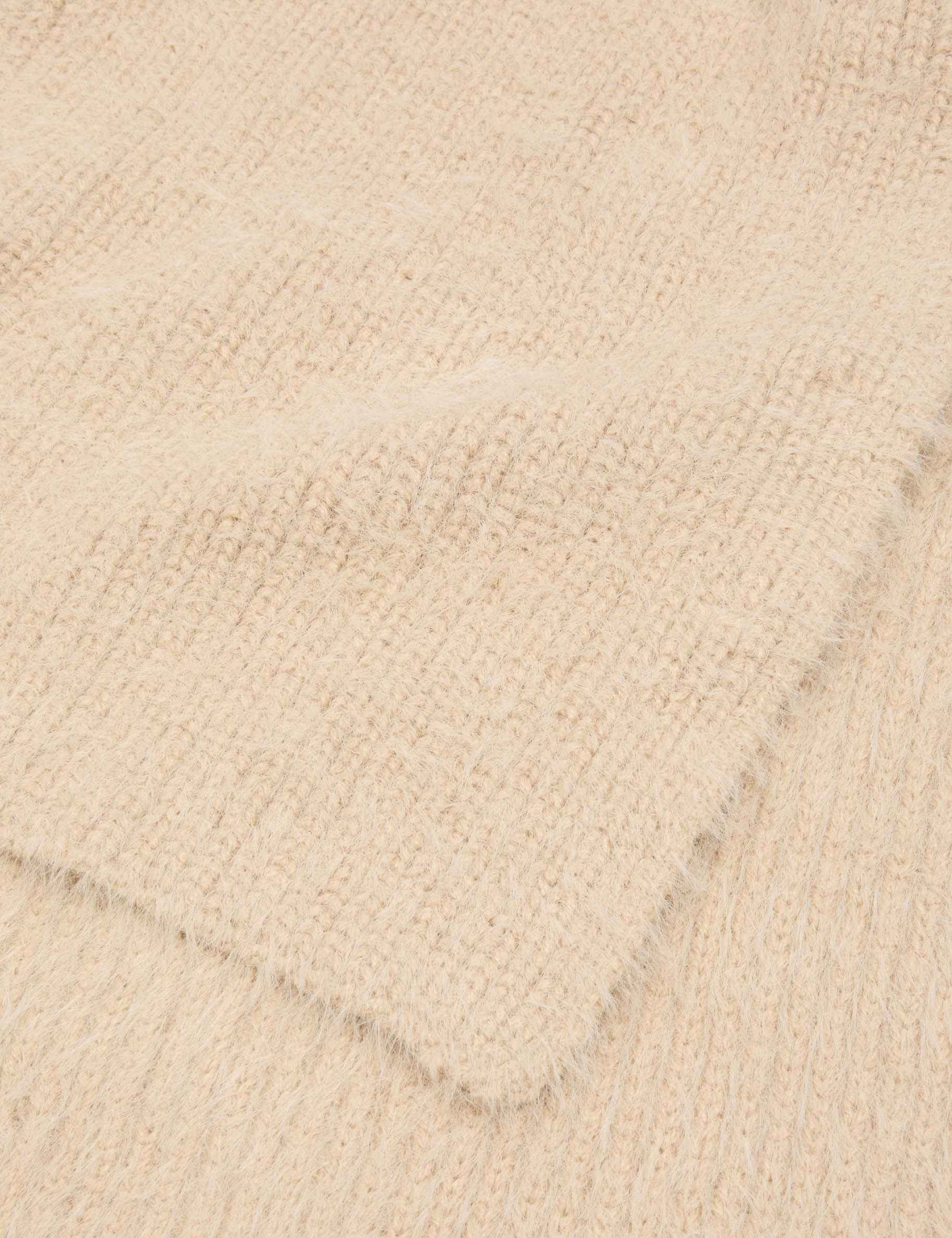 shaggy sjaal beige vrouw Shaggy sjaal beige vrouw