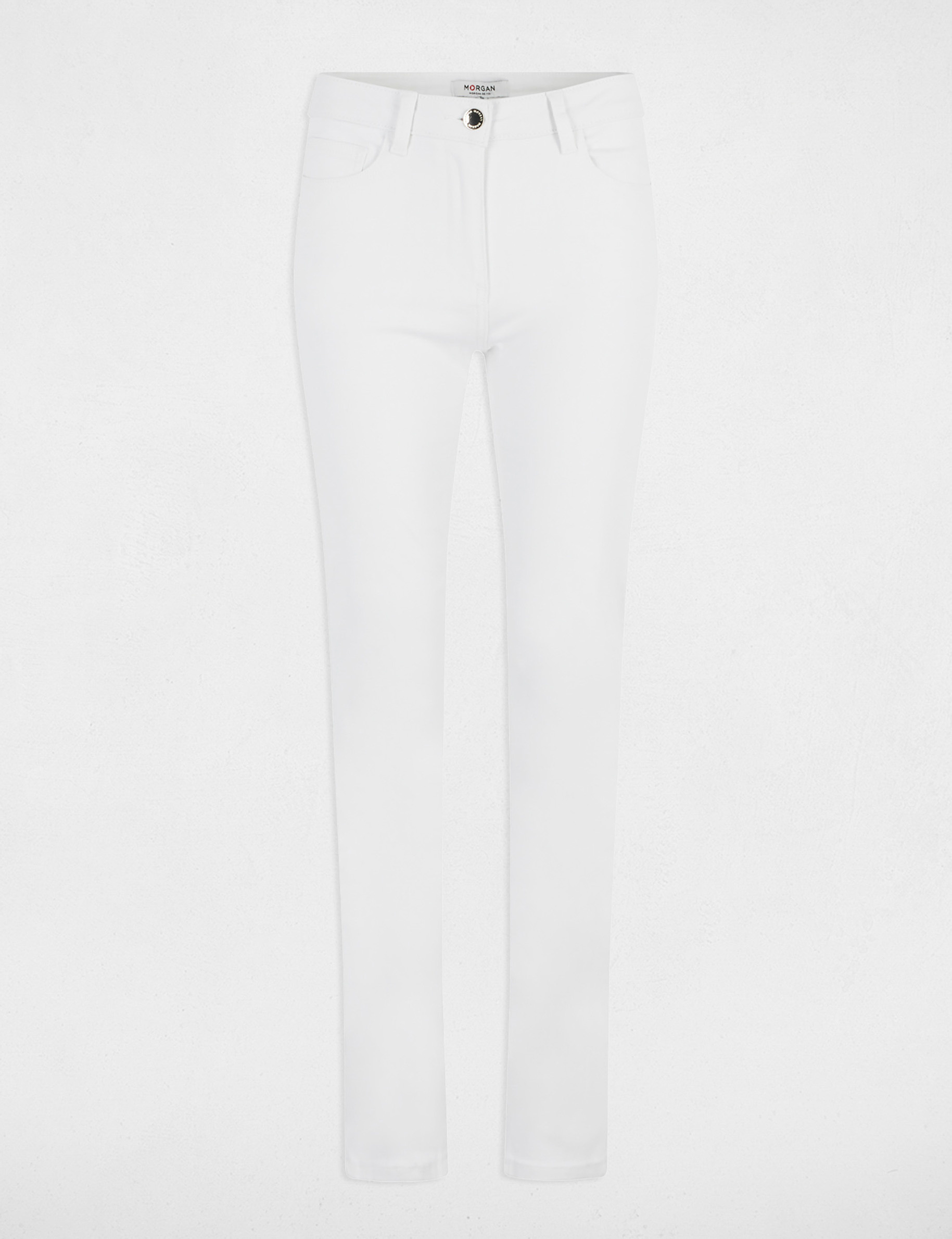 rechte broek helder wit vrouw Rechte broek helder wit vrouw