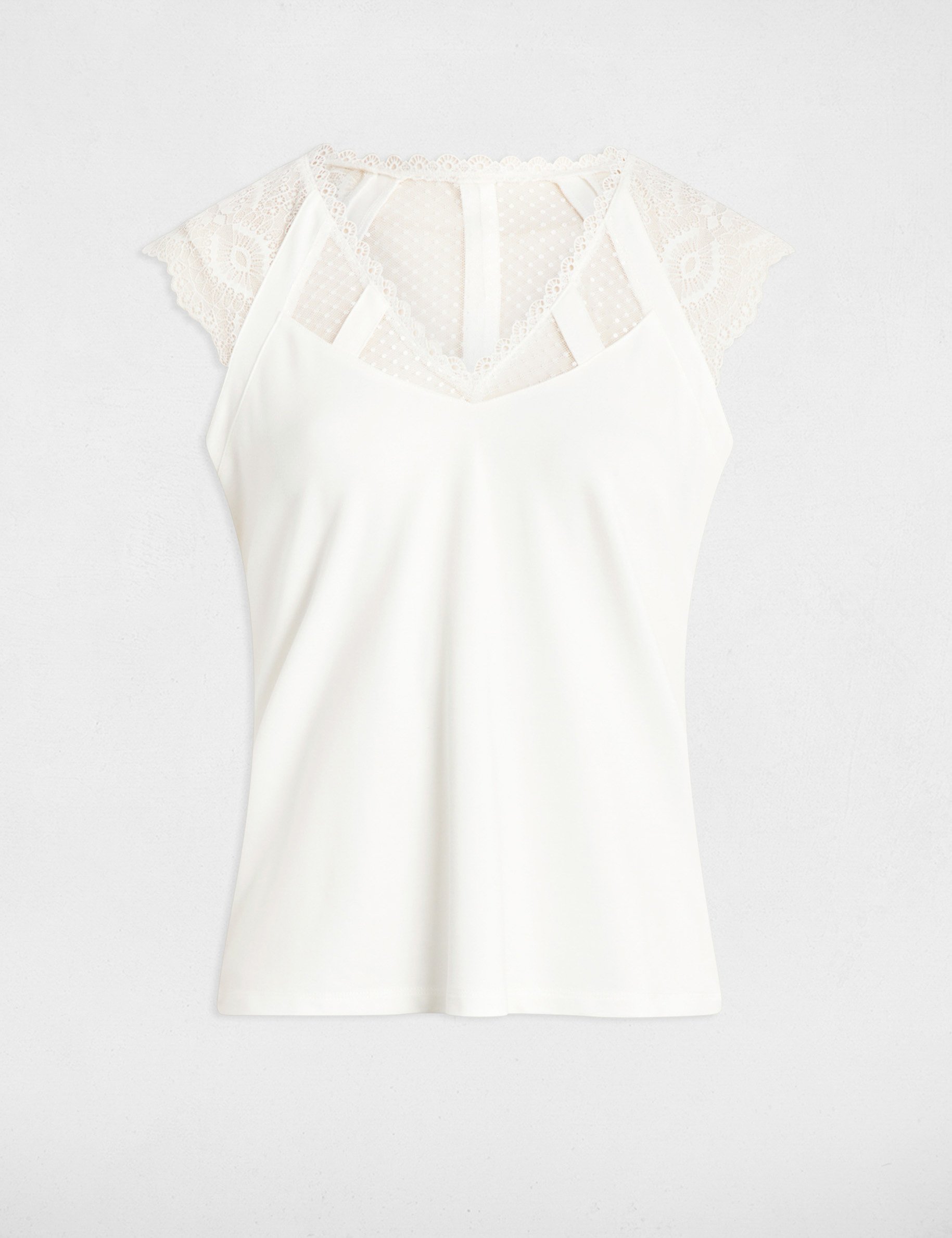 t shirt manches courtes blanc femme T-shirt manches courtes blanc femme