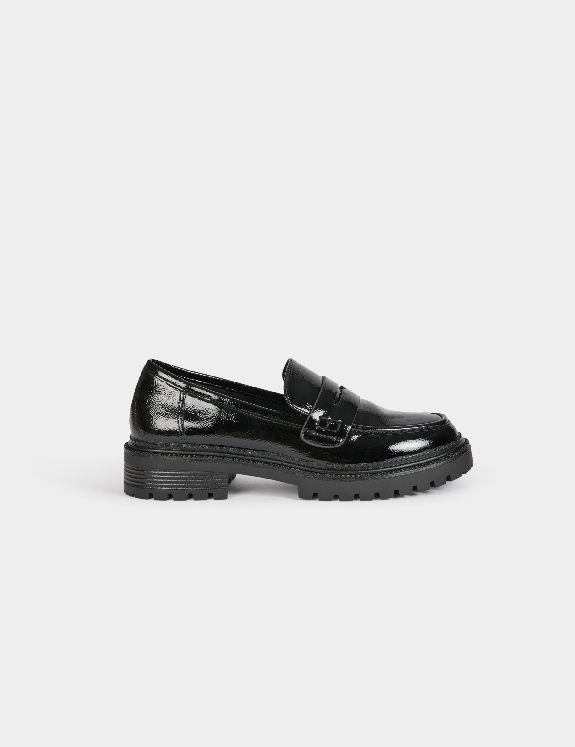 mocassins vernis noir femme Mocassins vernis noir femme