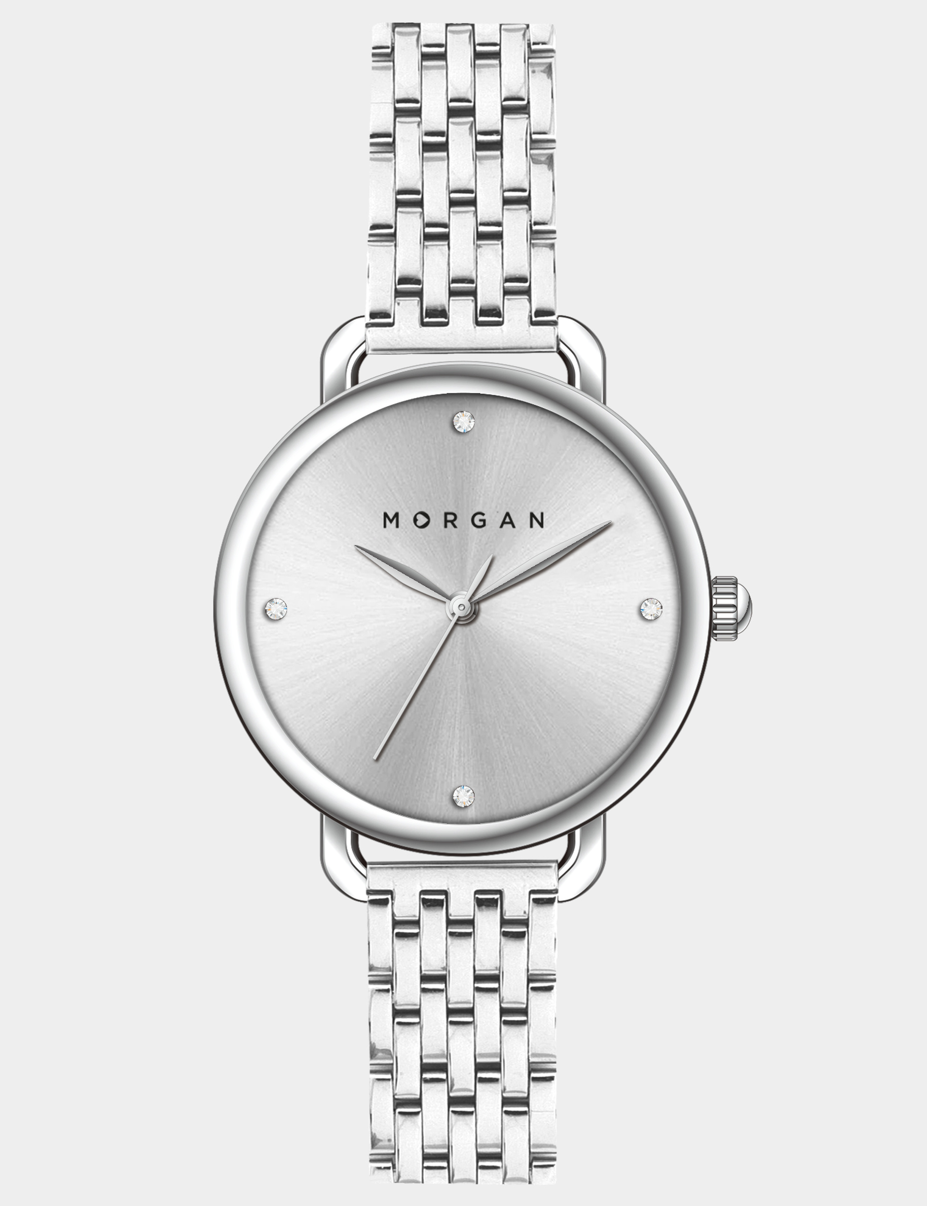 Horloge couleur argent vrouw