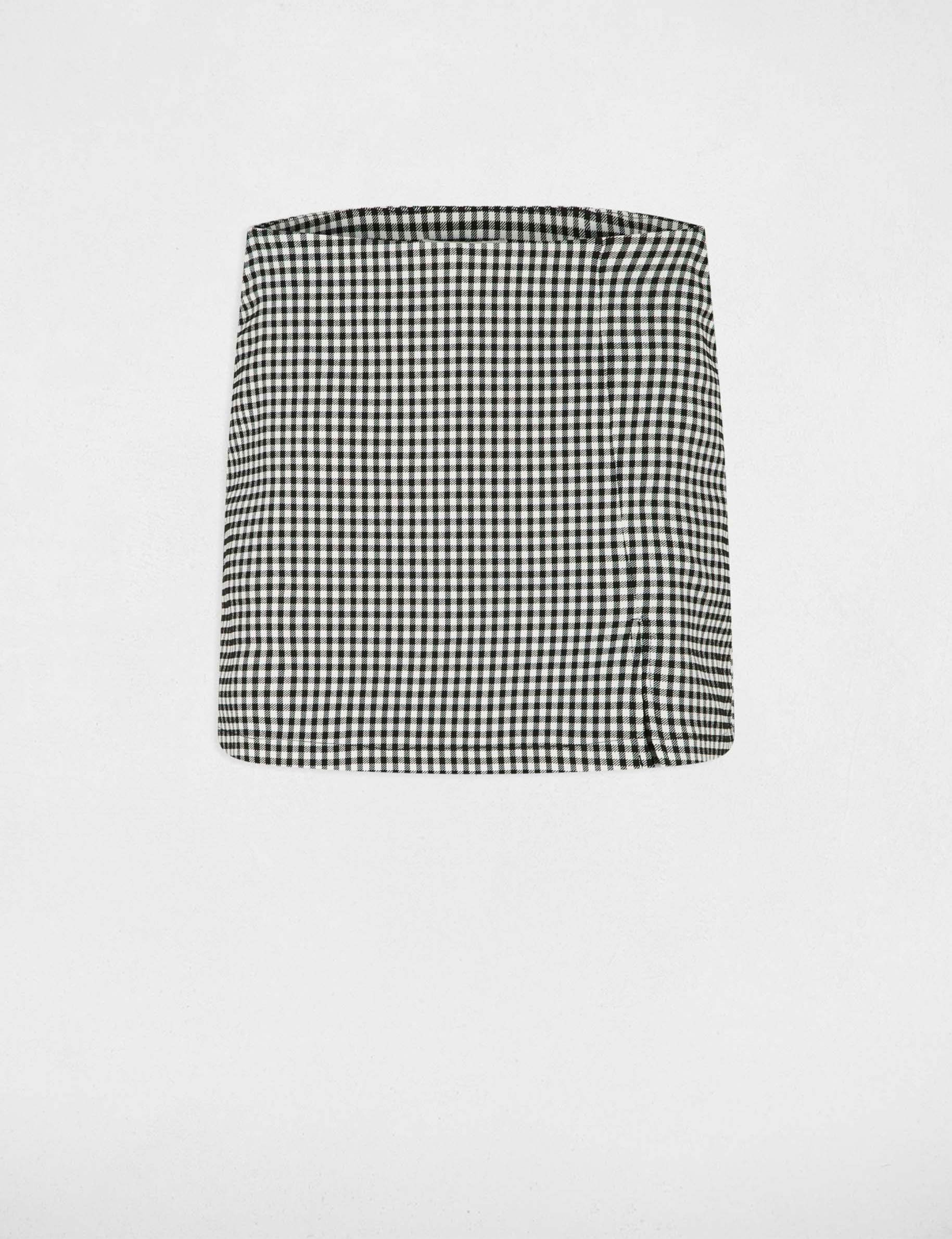 jupe courte ajustee noir femme Jupe courte ajustée noir femme