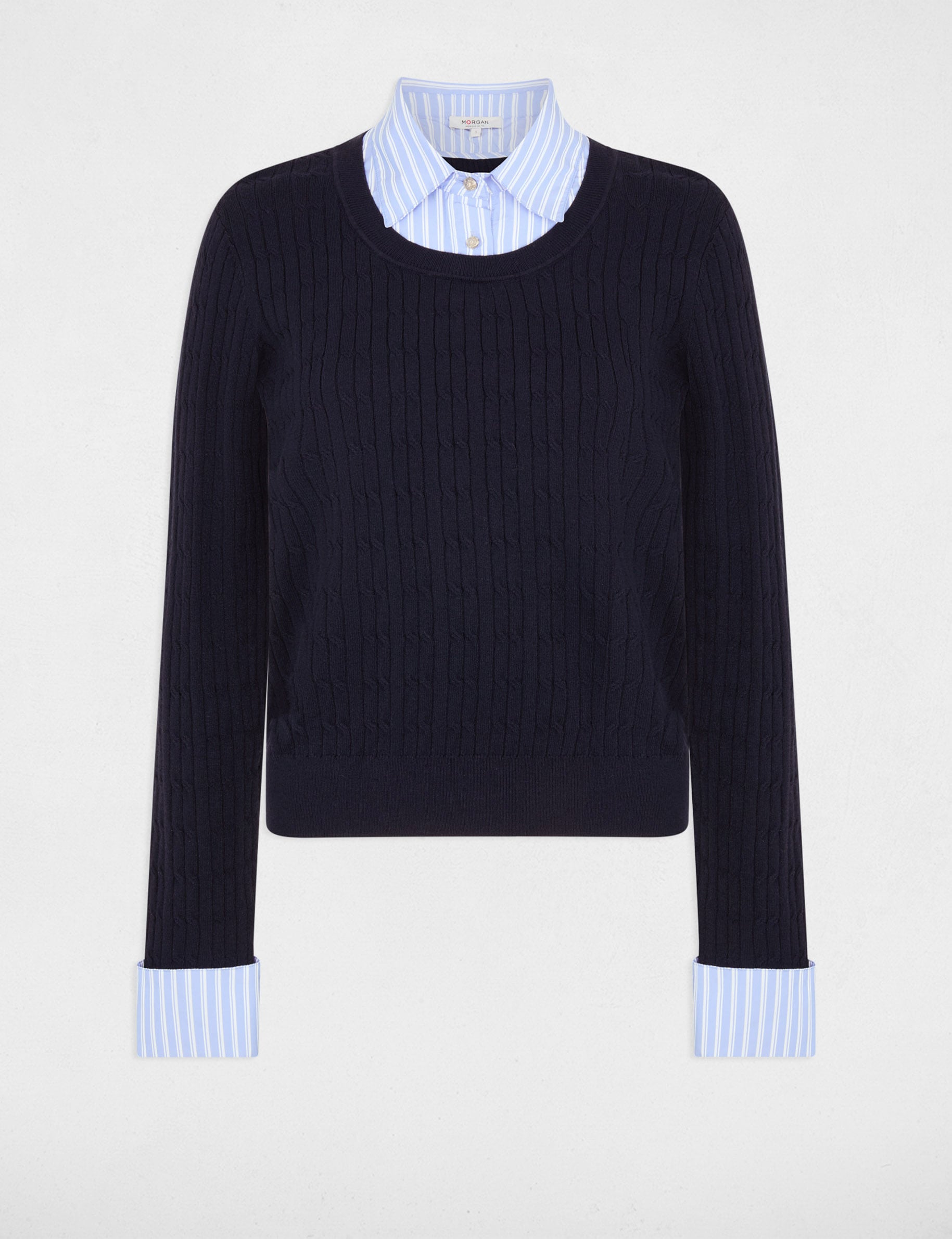 marineblauw vrouw