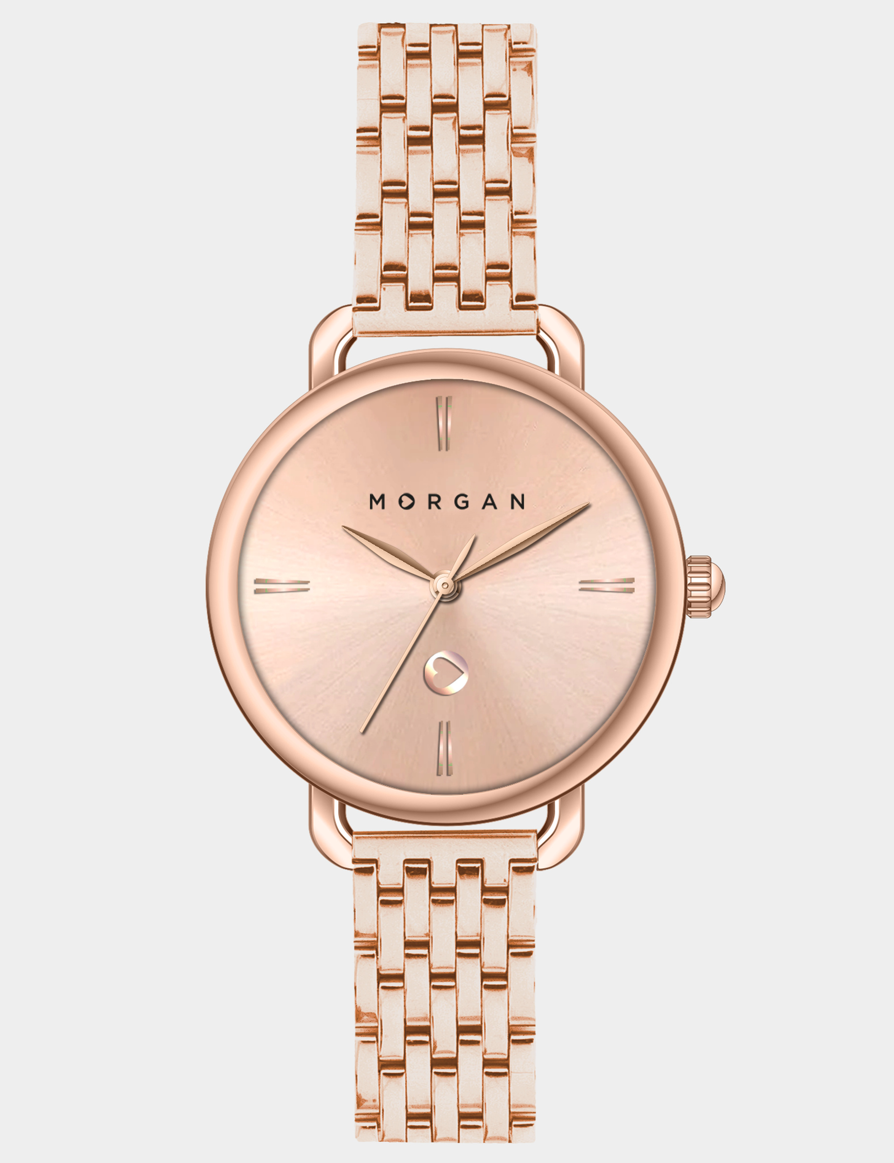 Montre classique rose femme