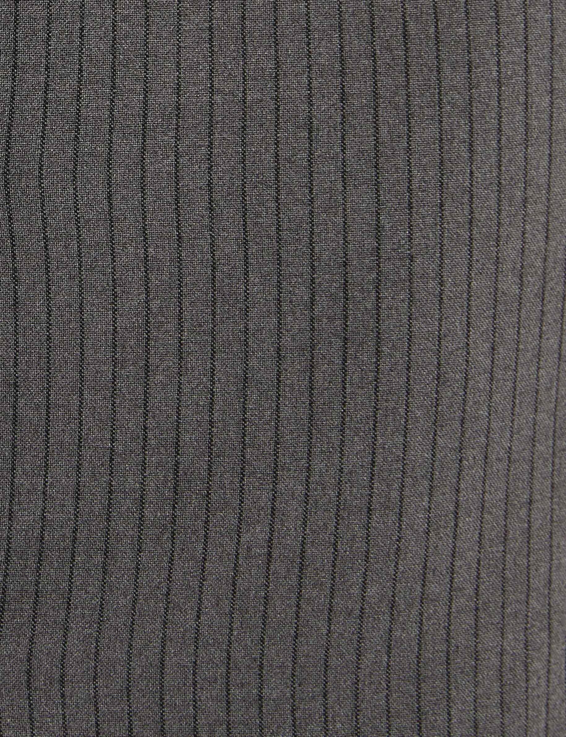 robe fluide col a revers gris moyen femme null