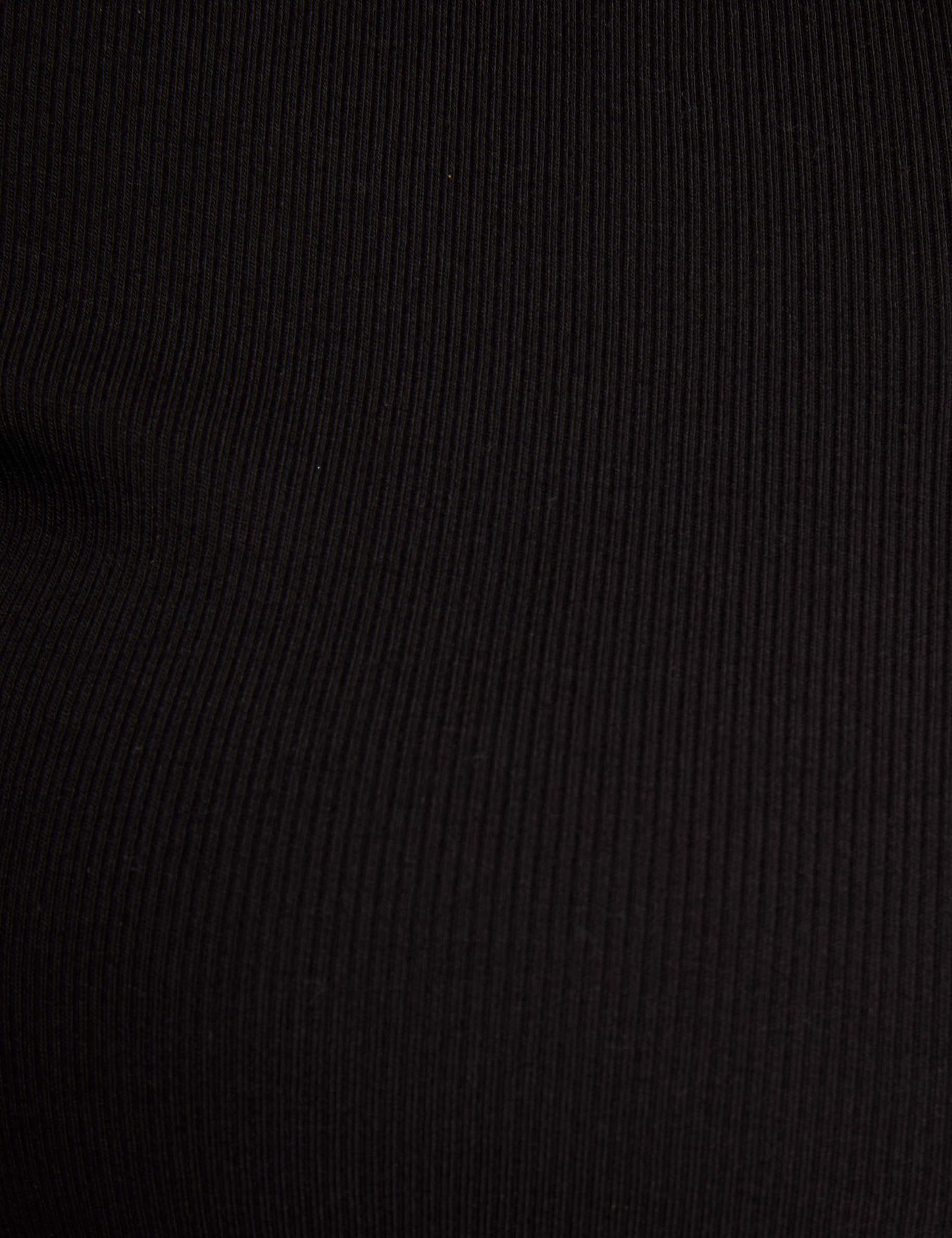 T-shirt met korte mouwen zwart vrouw