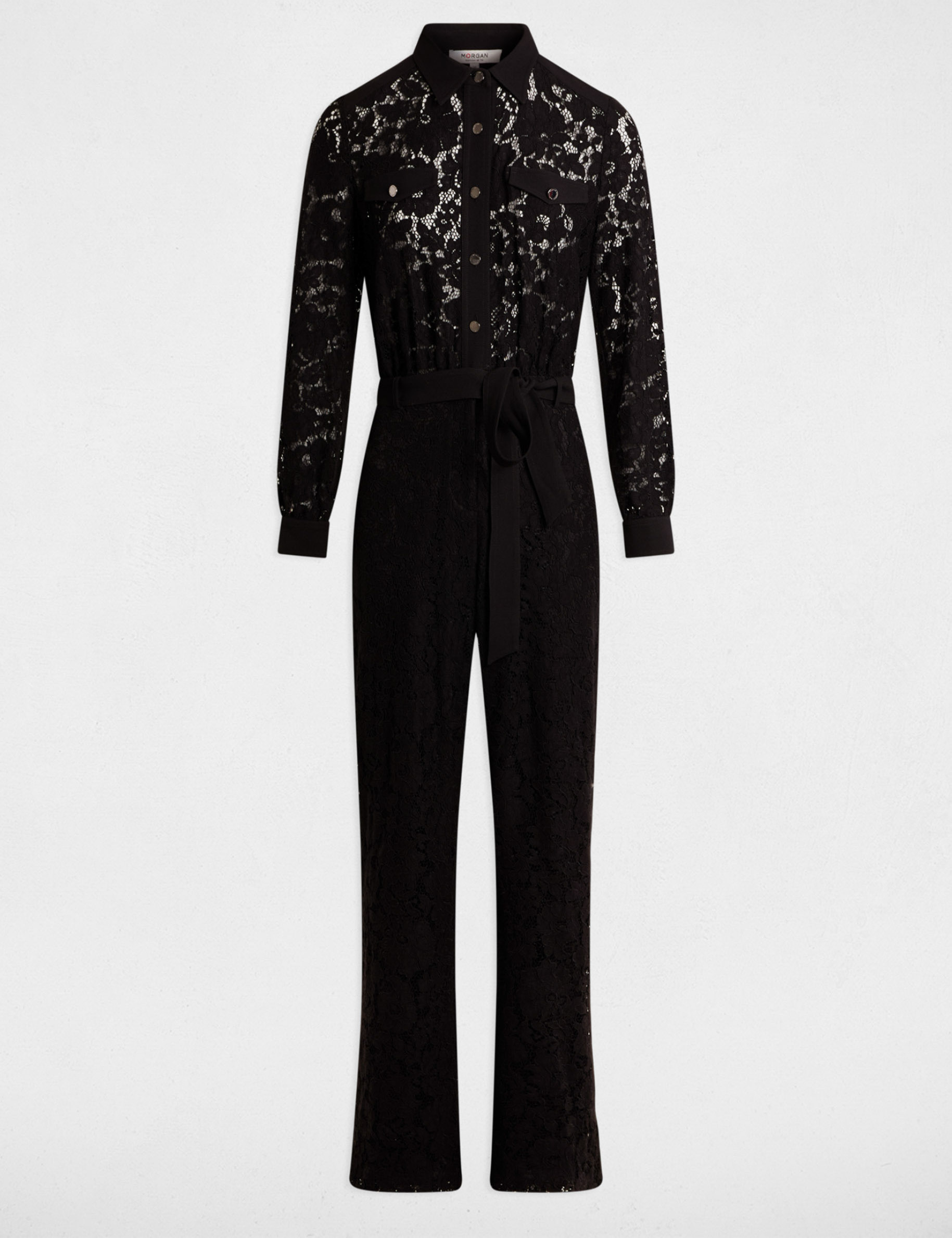 lange kanten jumpsuit zwart vrouw Lange kanten jumpsuit zwart vrouw