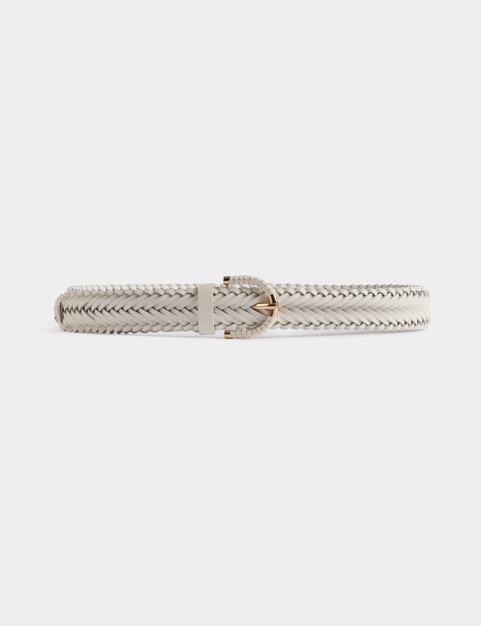ceinture tressee ivoire femme Ceinture tressée ivoire femme