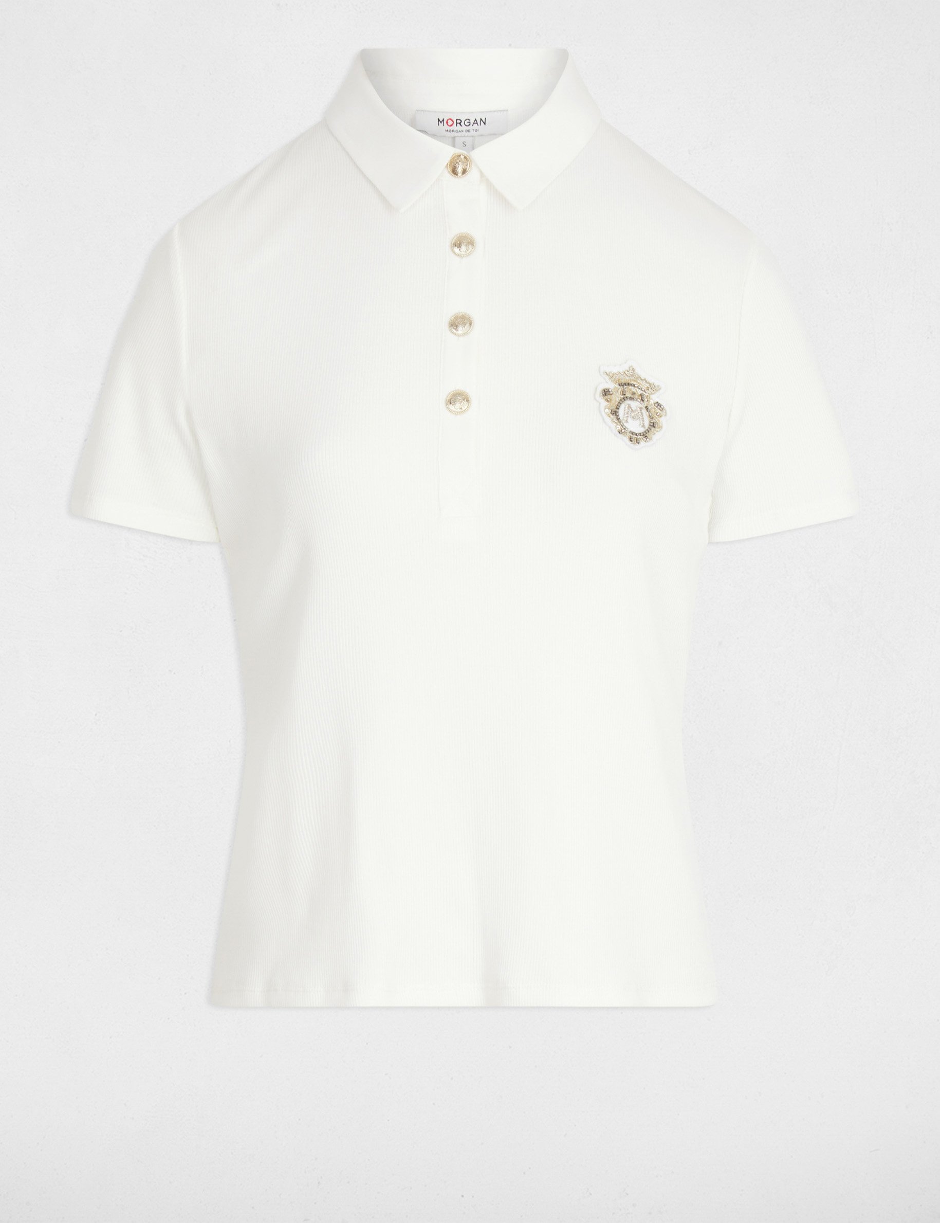 t shirt met korte mouwen helder wit vrouw T-shirt met korte mouwen helder wit vrouw