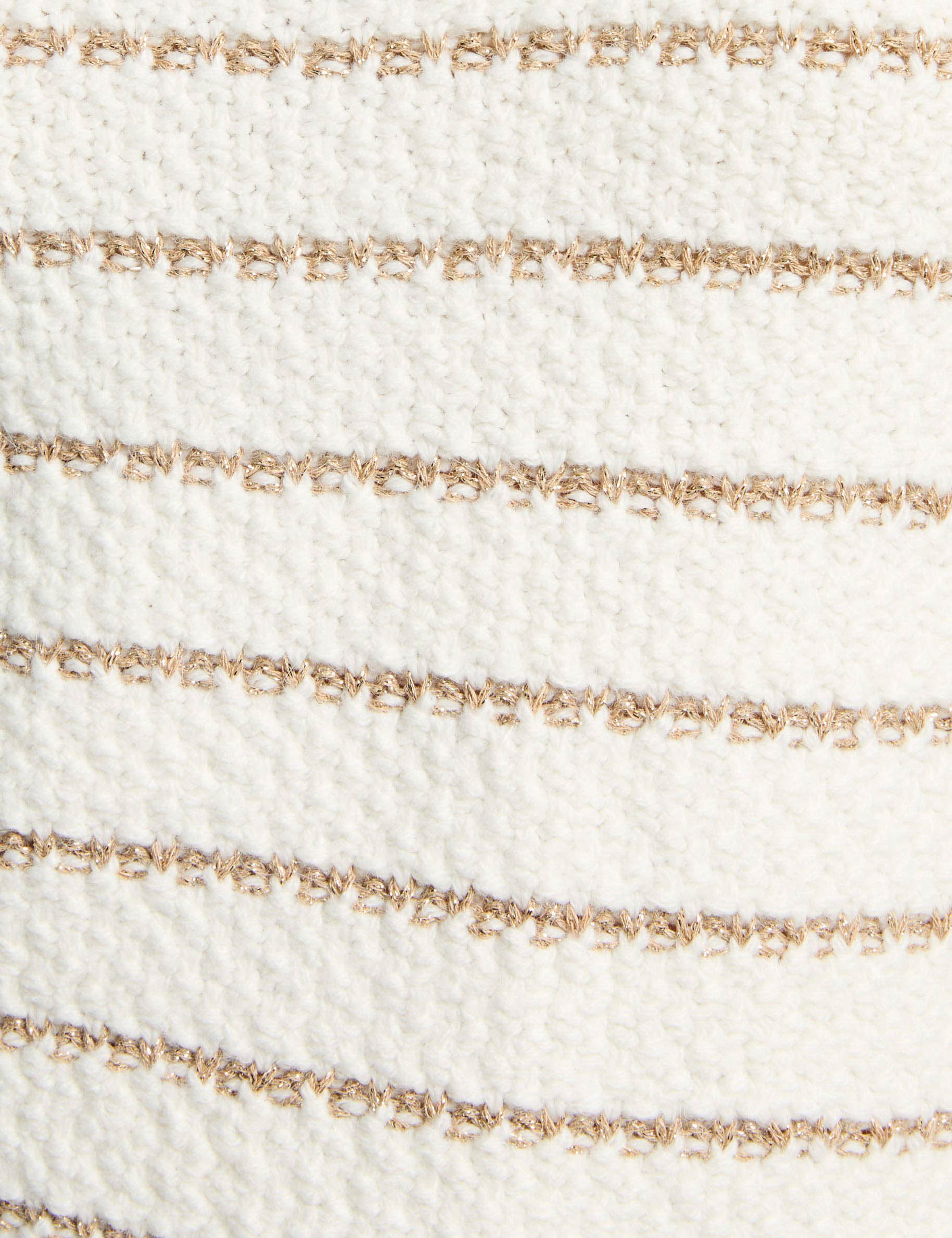 pull col camionneur ivoire femme null