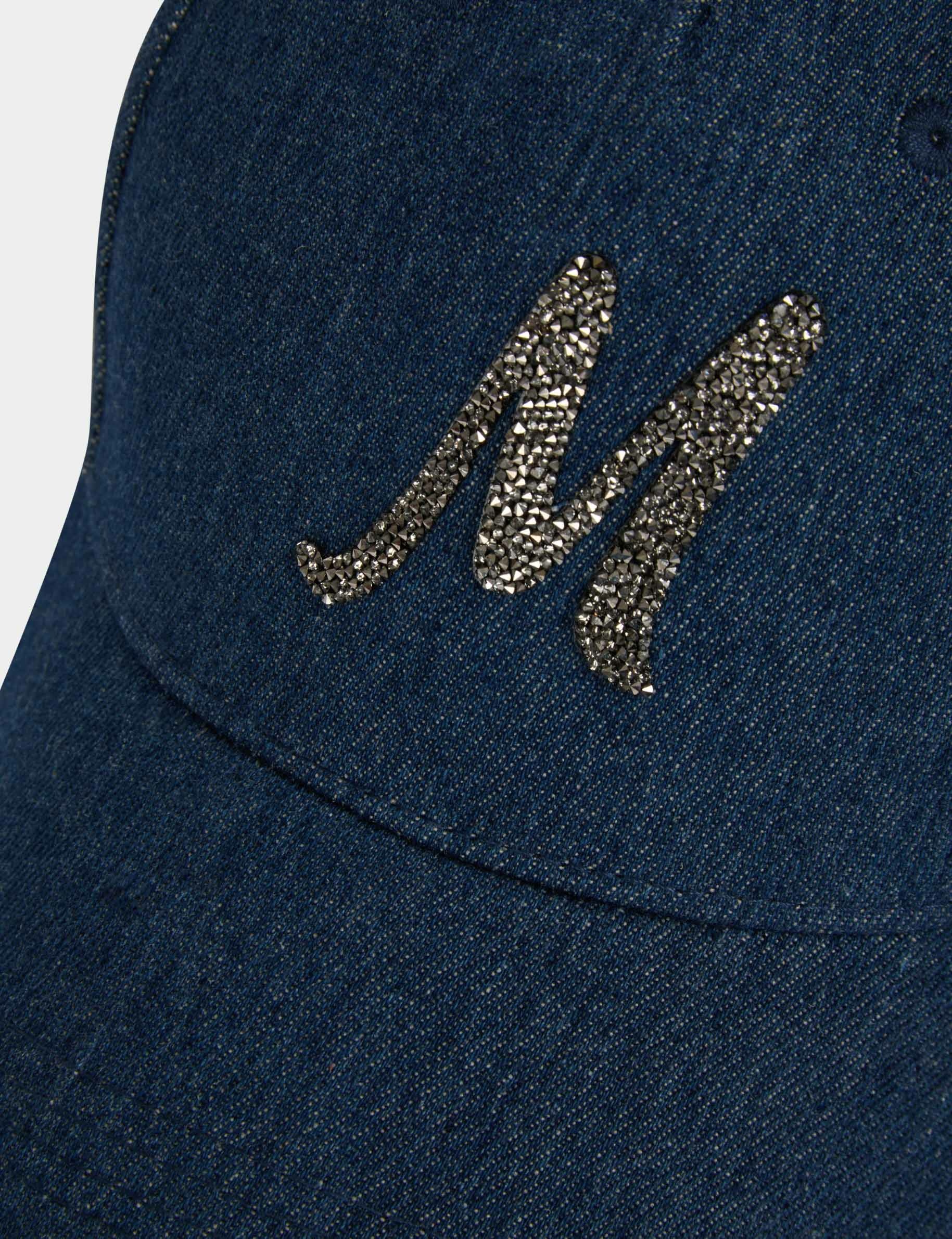 denim pet met stras m stone washed denim vrouw Denim pet met stras-M stone washed denim vrouw