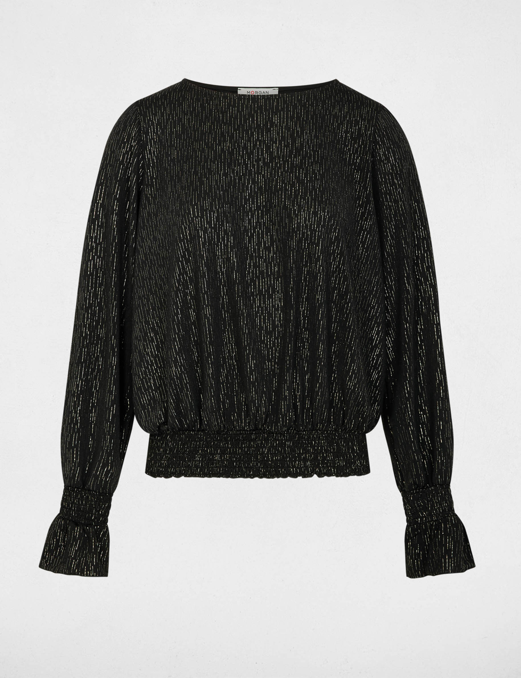 T-shirt manches longues noir femme