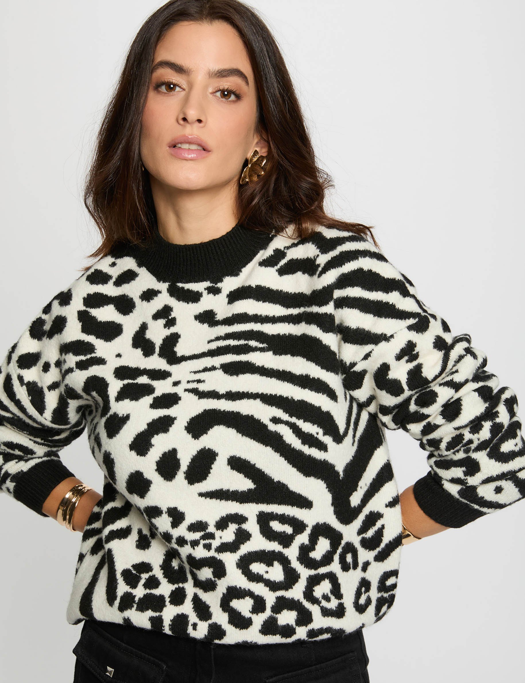 pull court jacquard ivoire femme Pull court jacquard ivoire femme