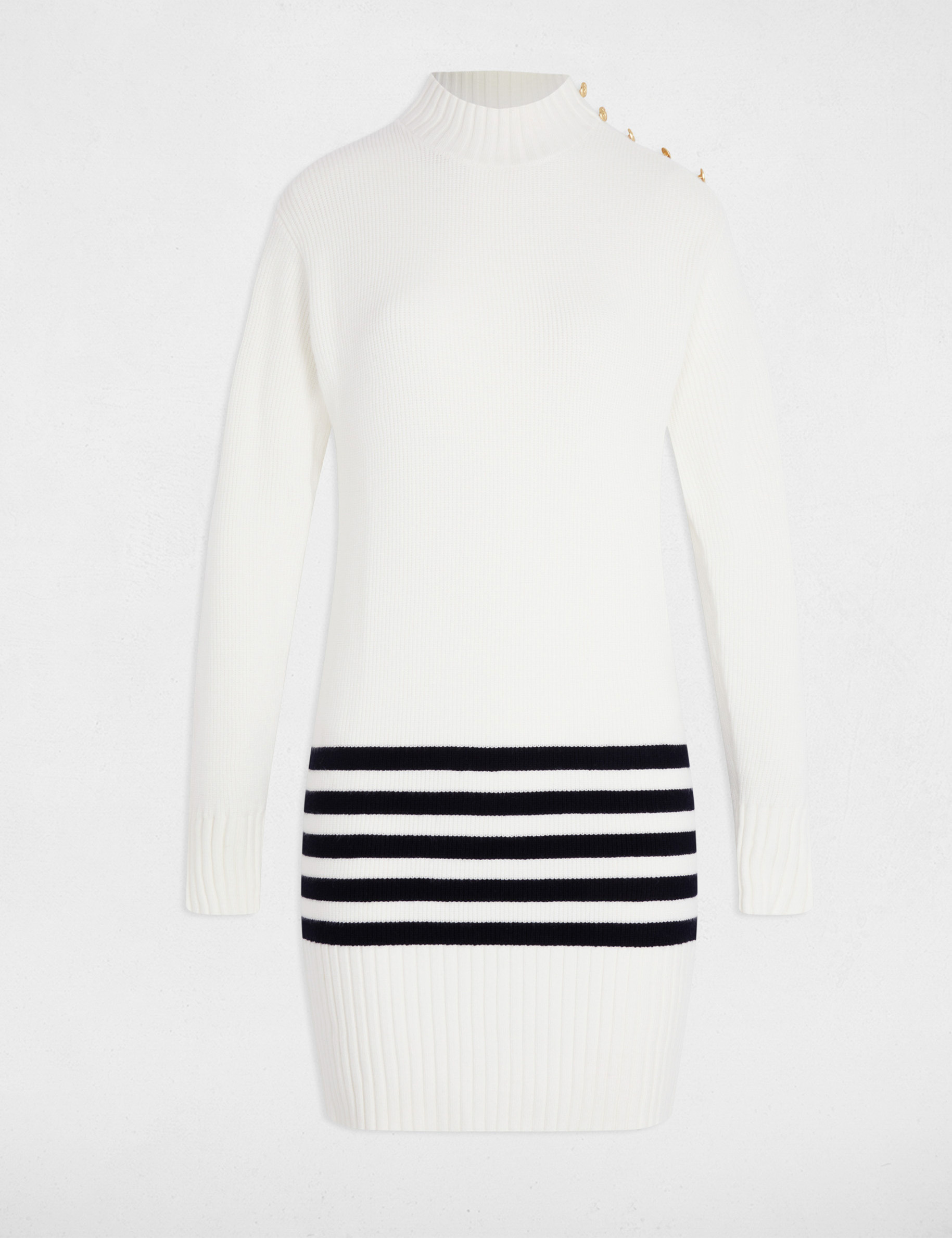 robe courte col montant blanc femme Robe courte col montant blanc femme