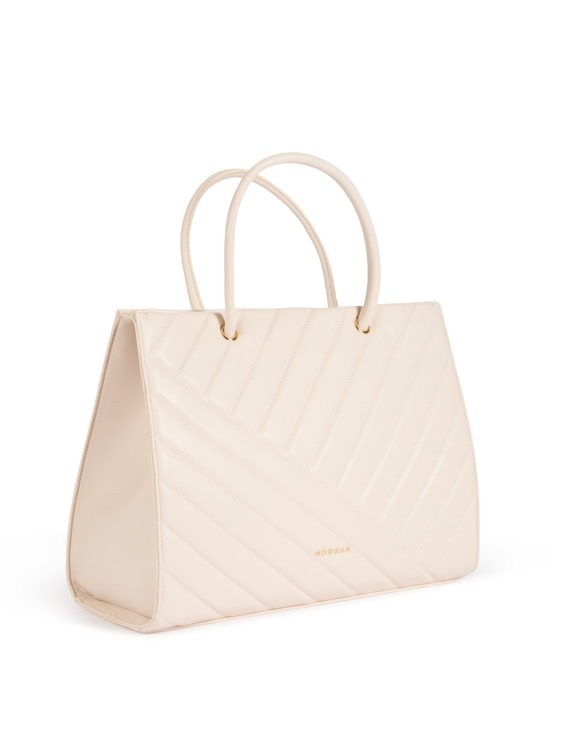 sac cabas matelasse ivoire femme Sac cabas matelassé ivoire femme