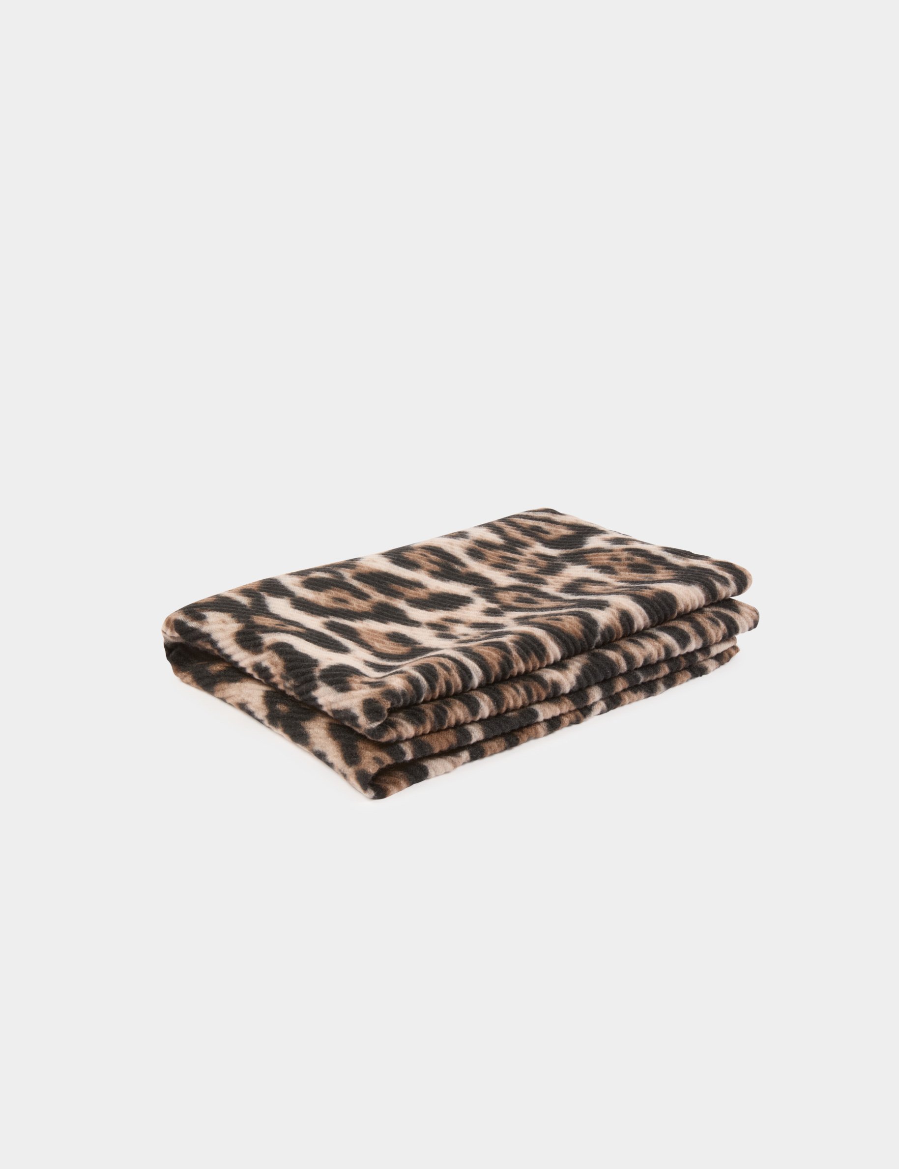 Écharpe plissée multicolore femme
