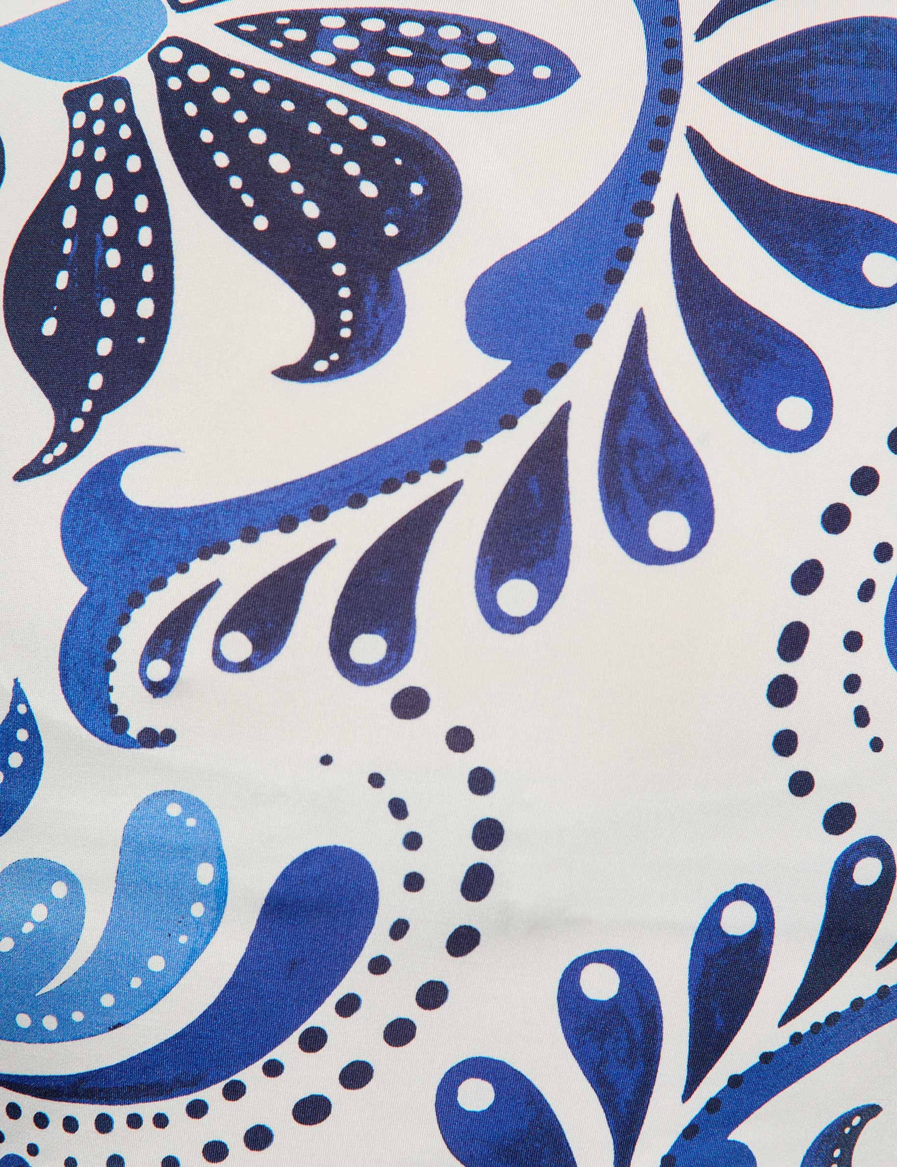 Getailleerd mouwloos T-shirt meerkleurig vrouw