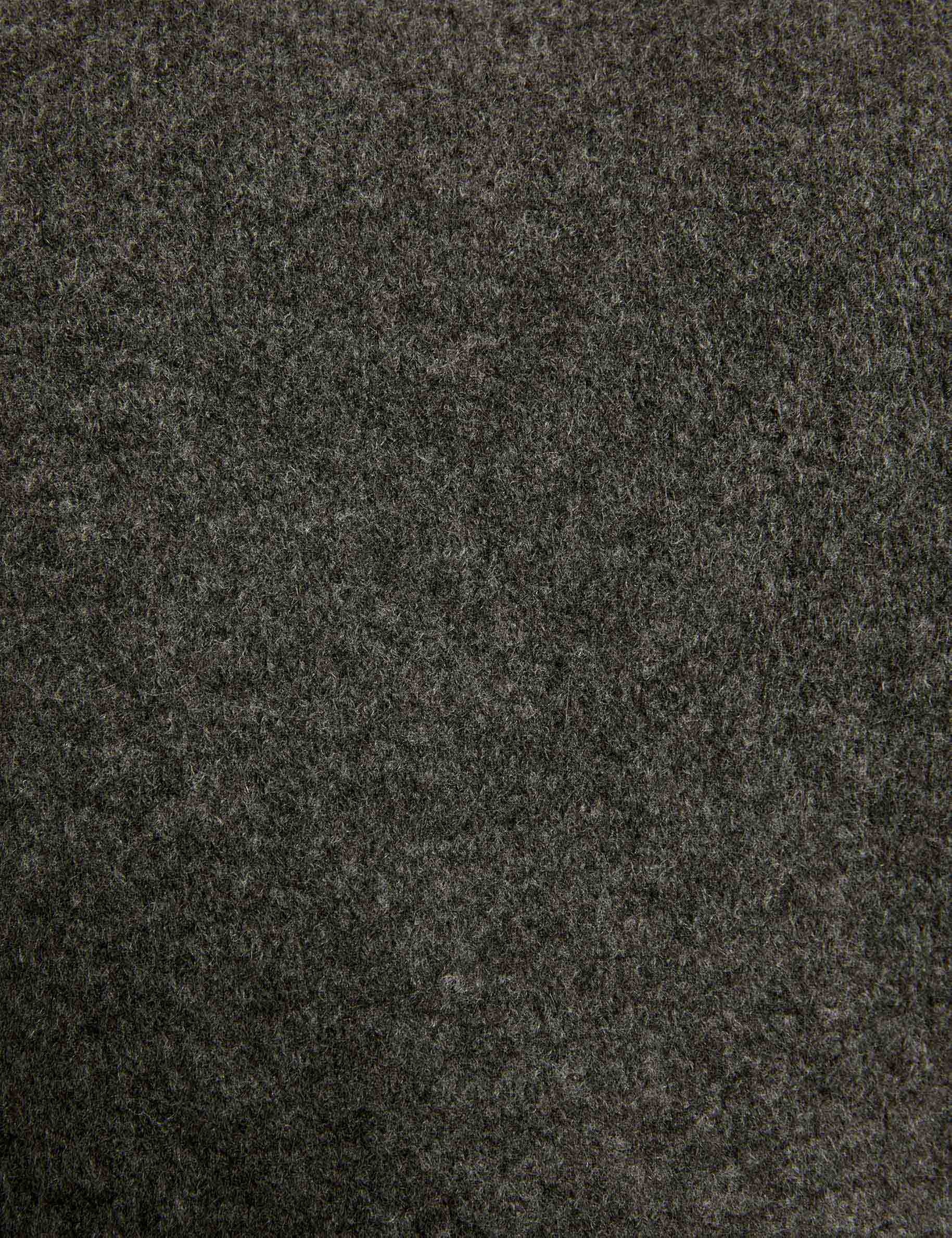 getailleerde trui met reverskraag donkergrijs vrouw null