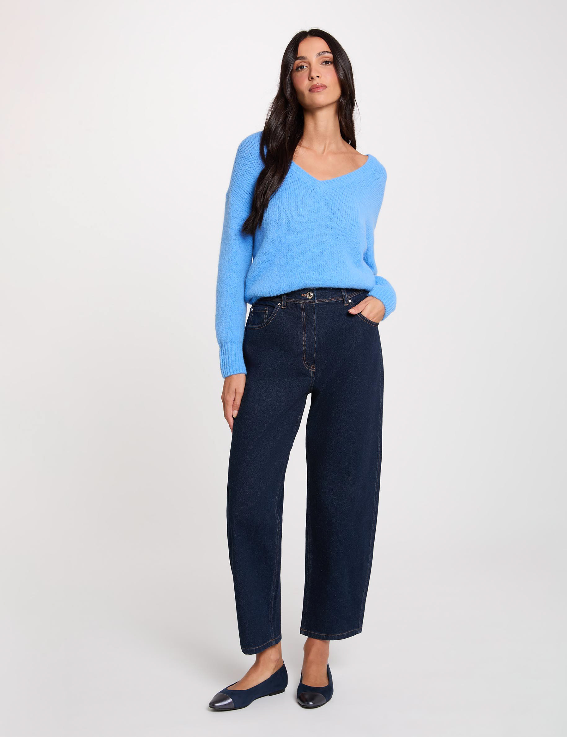bleu vrouw