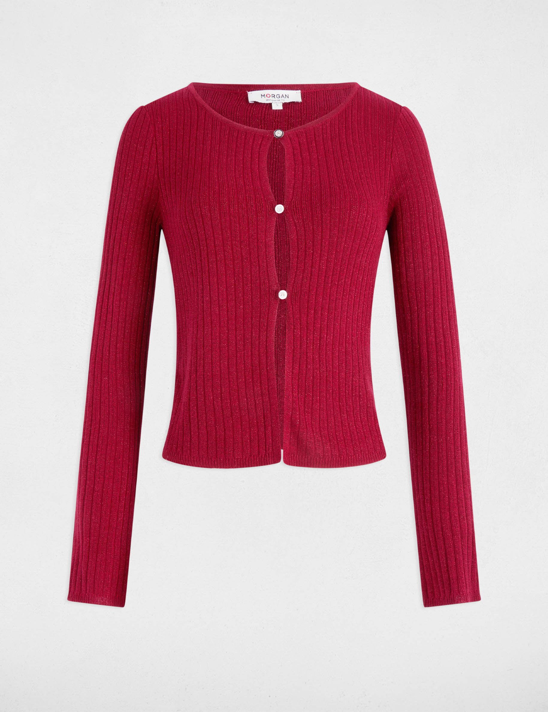 vest met lange mouwen donker rood vrouw Vest met lange mouwen donker rood vrouw