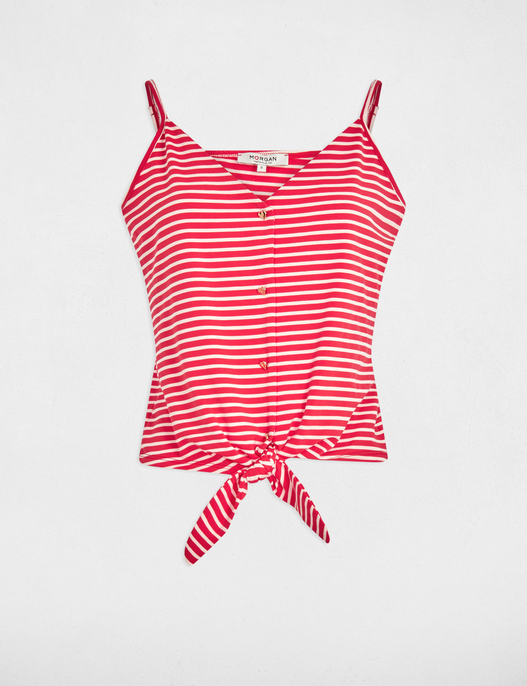 debardeur cropped col v blanc femme Débardeur cropped col v blanc femme