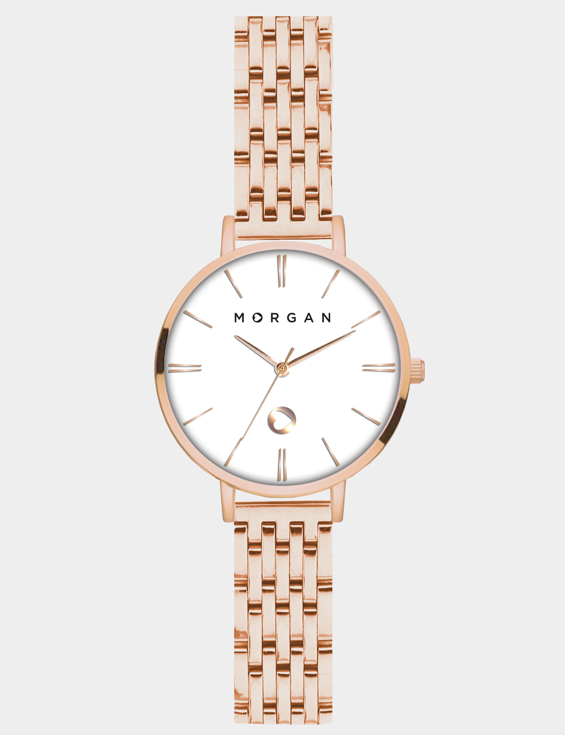 Montre classique rose femme