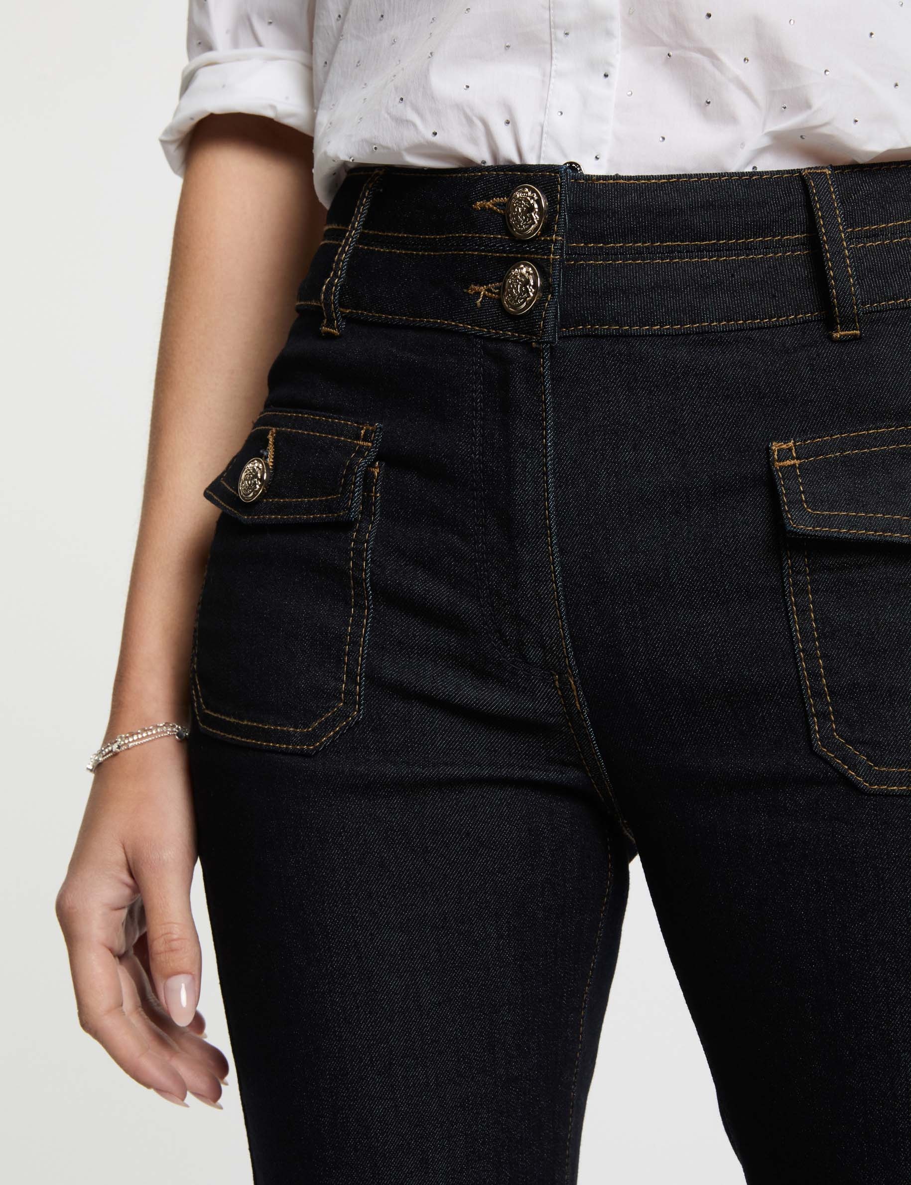 bootcut jeans bleu vrouw Bootcut jeans bleu vrouw