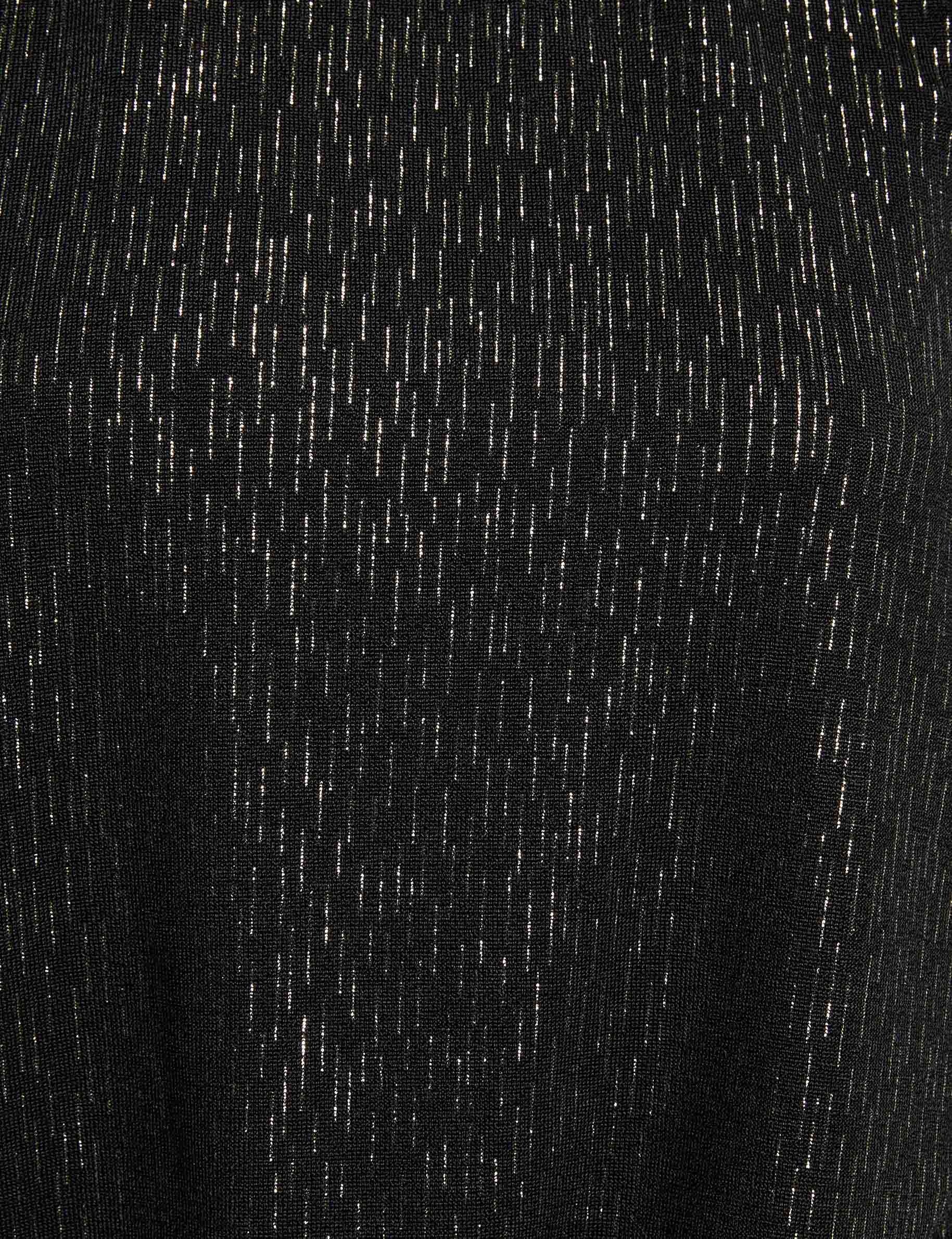 t shirt met lange mouwen zwart vrouw null