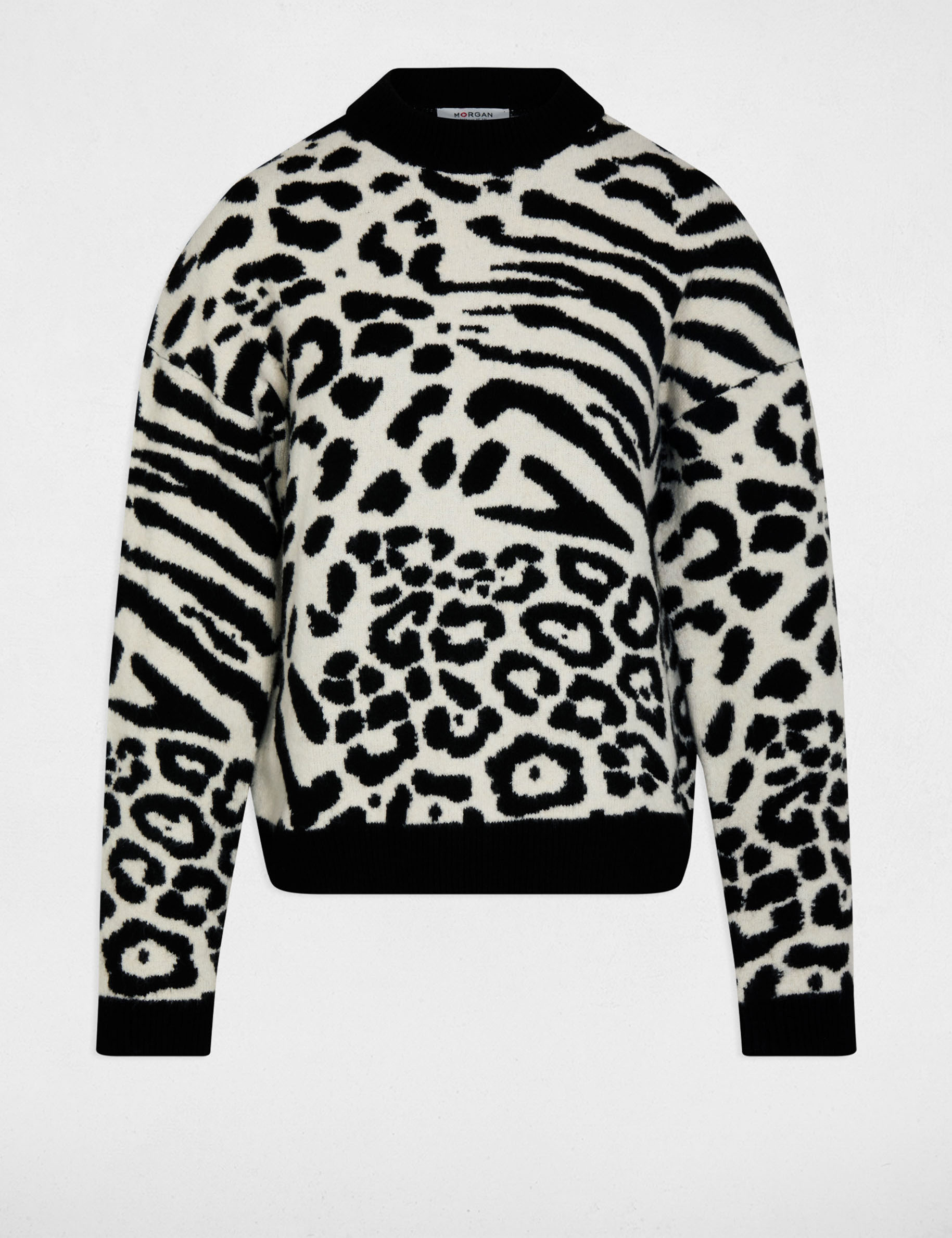 pull court jacquard ivoire femme Pull court jacquard ivoire femme