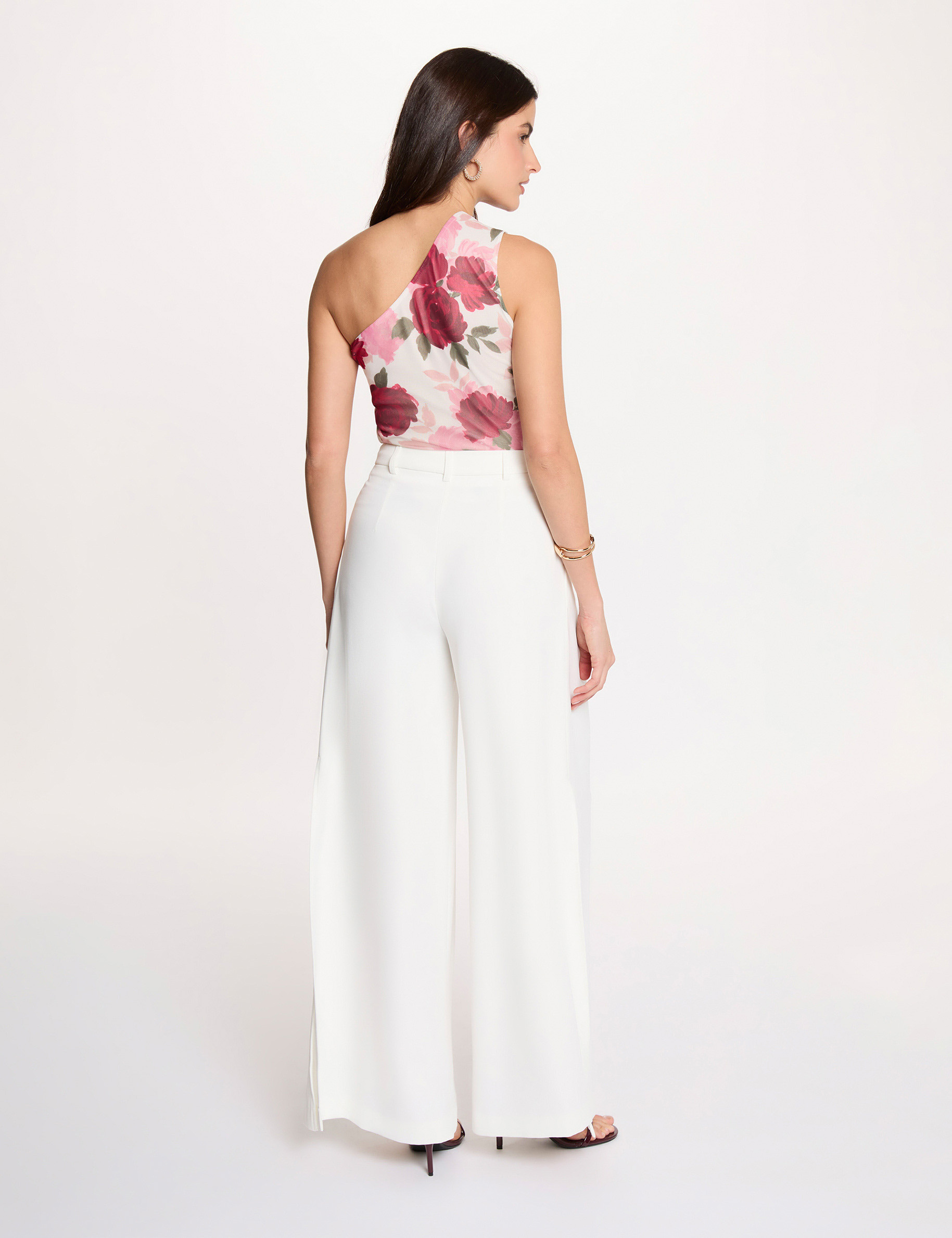 T-shirt sans manches multicolore femme