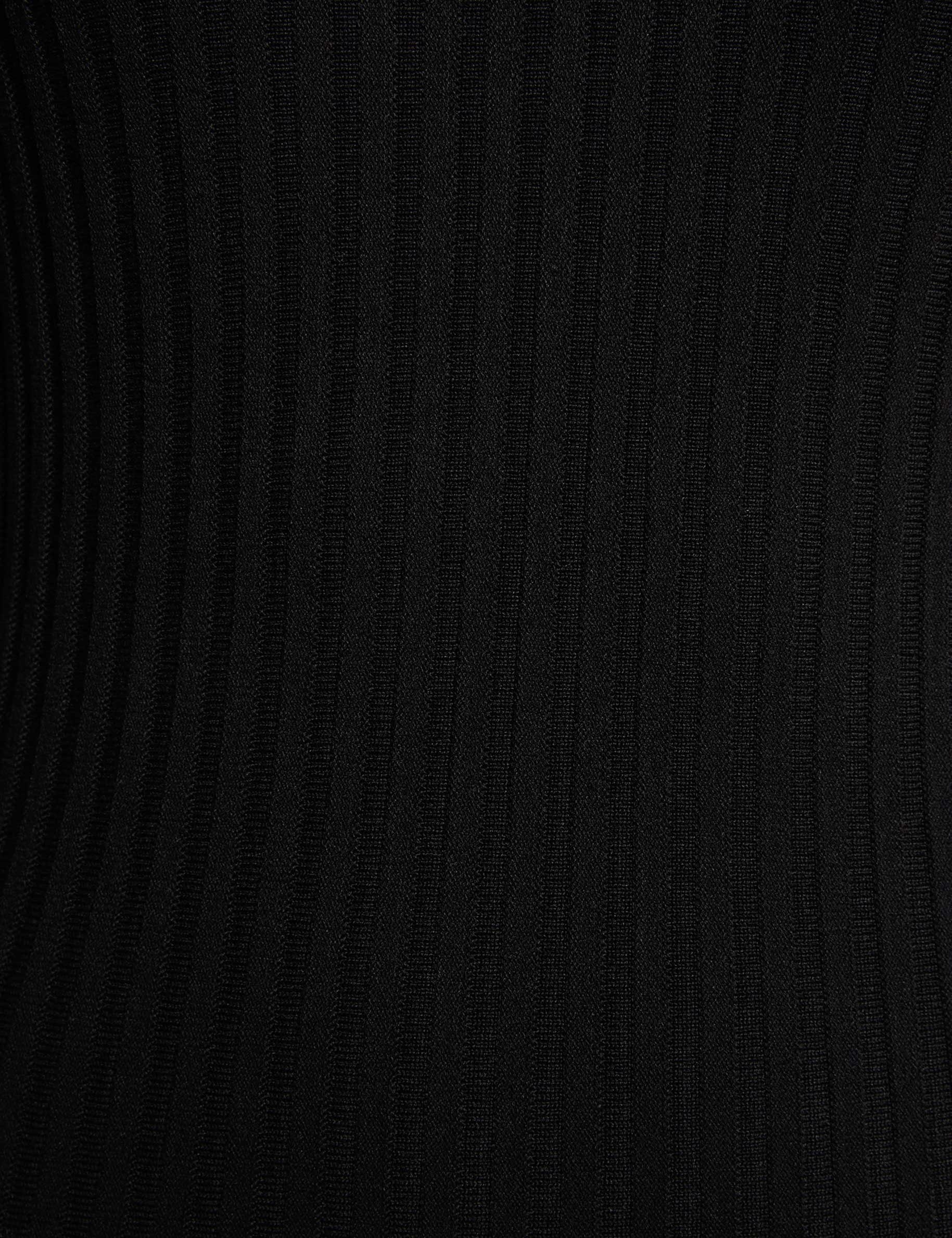 robe longue ajouree noir femme null