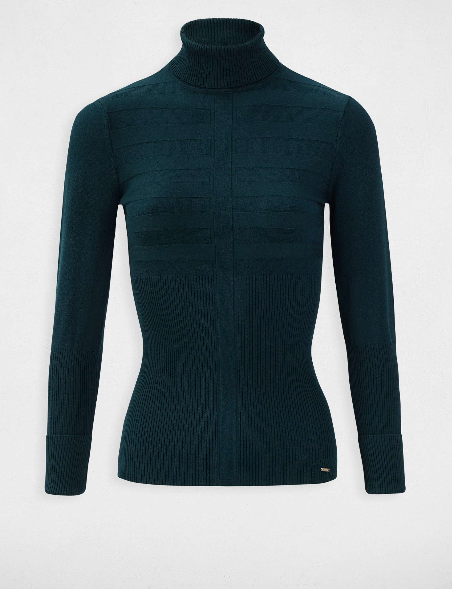 Nauwsluitende coltrui medium groen vrouw