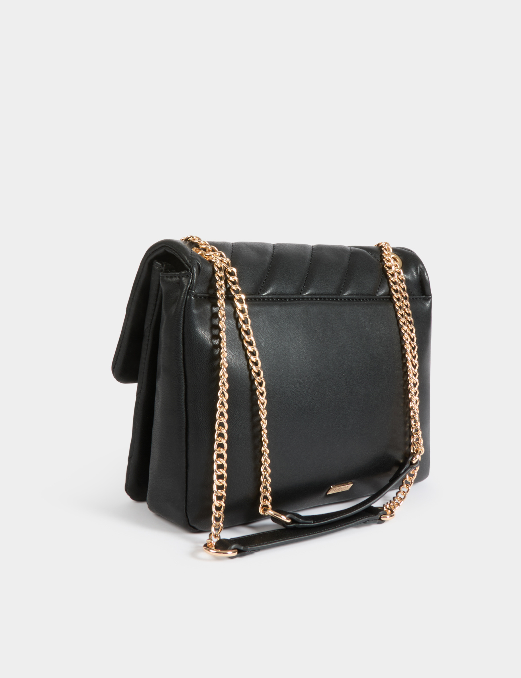 Sac matelassé noir femme