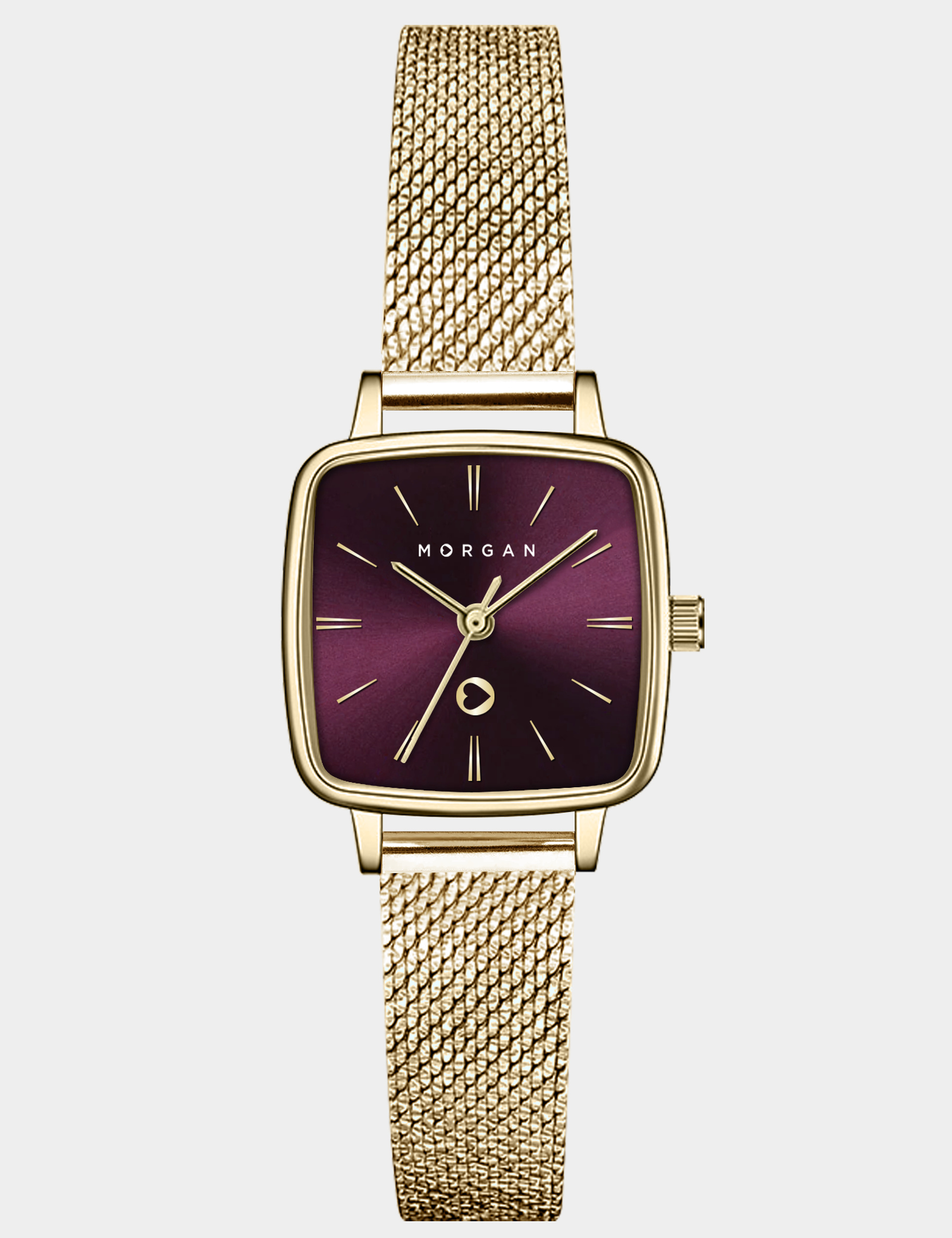 Montre classique jaune or femme