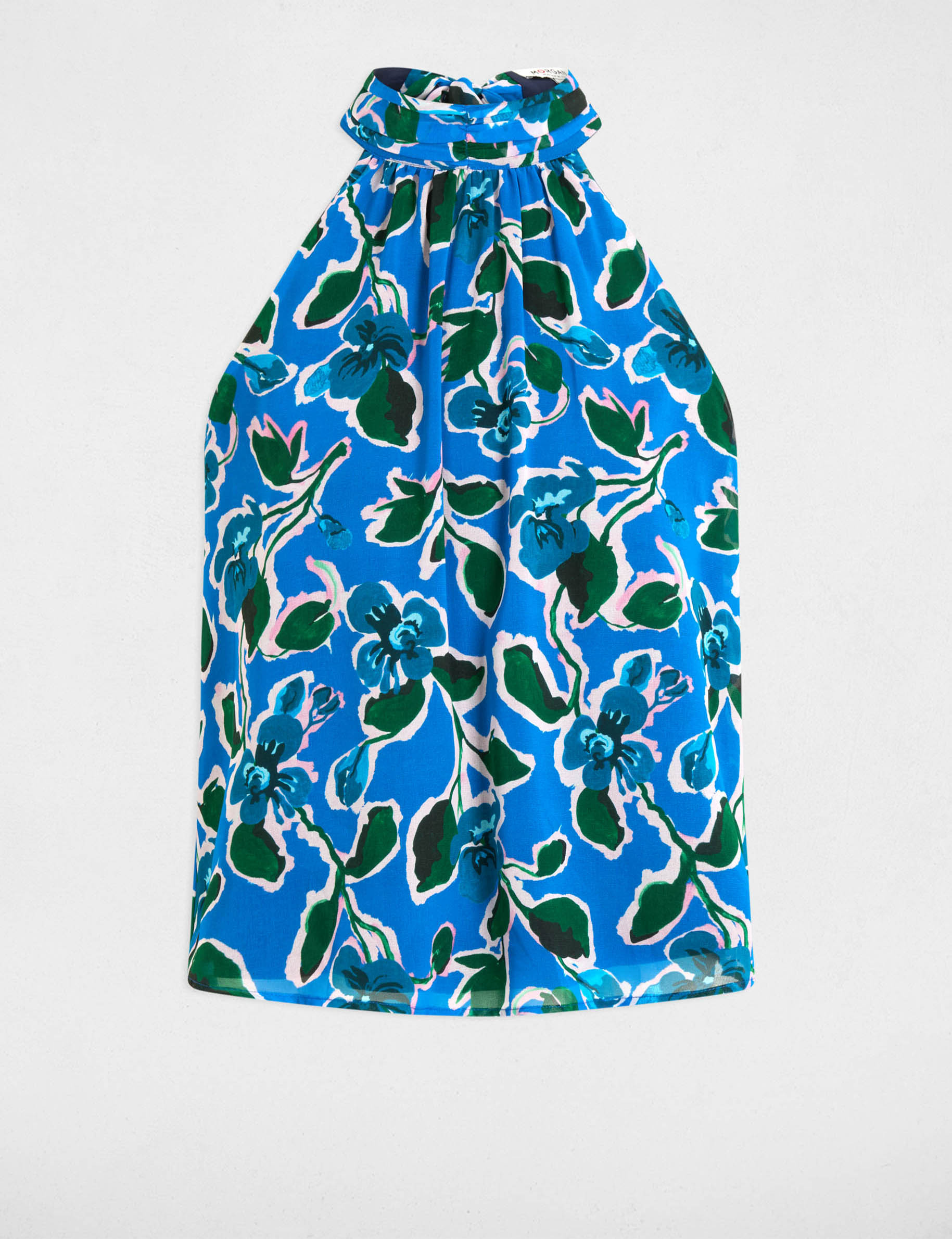 mouwloze blouse meerkleurig vrouw Mouwloze blouse meerkleurig vrouw