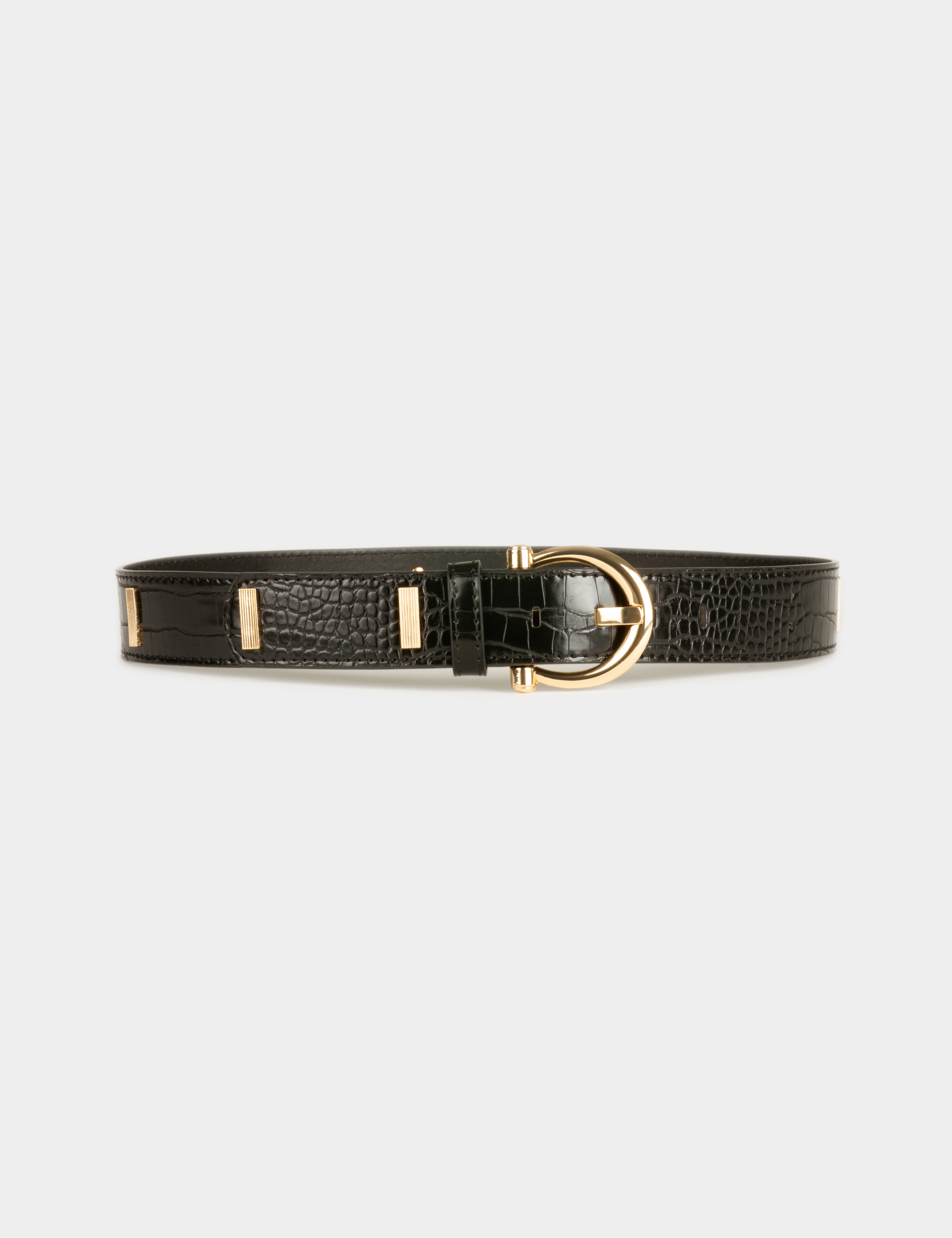 Croc Belt zwart vrouw