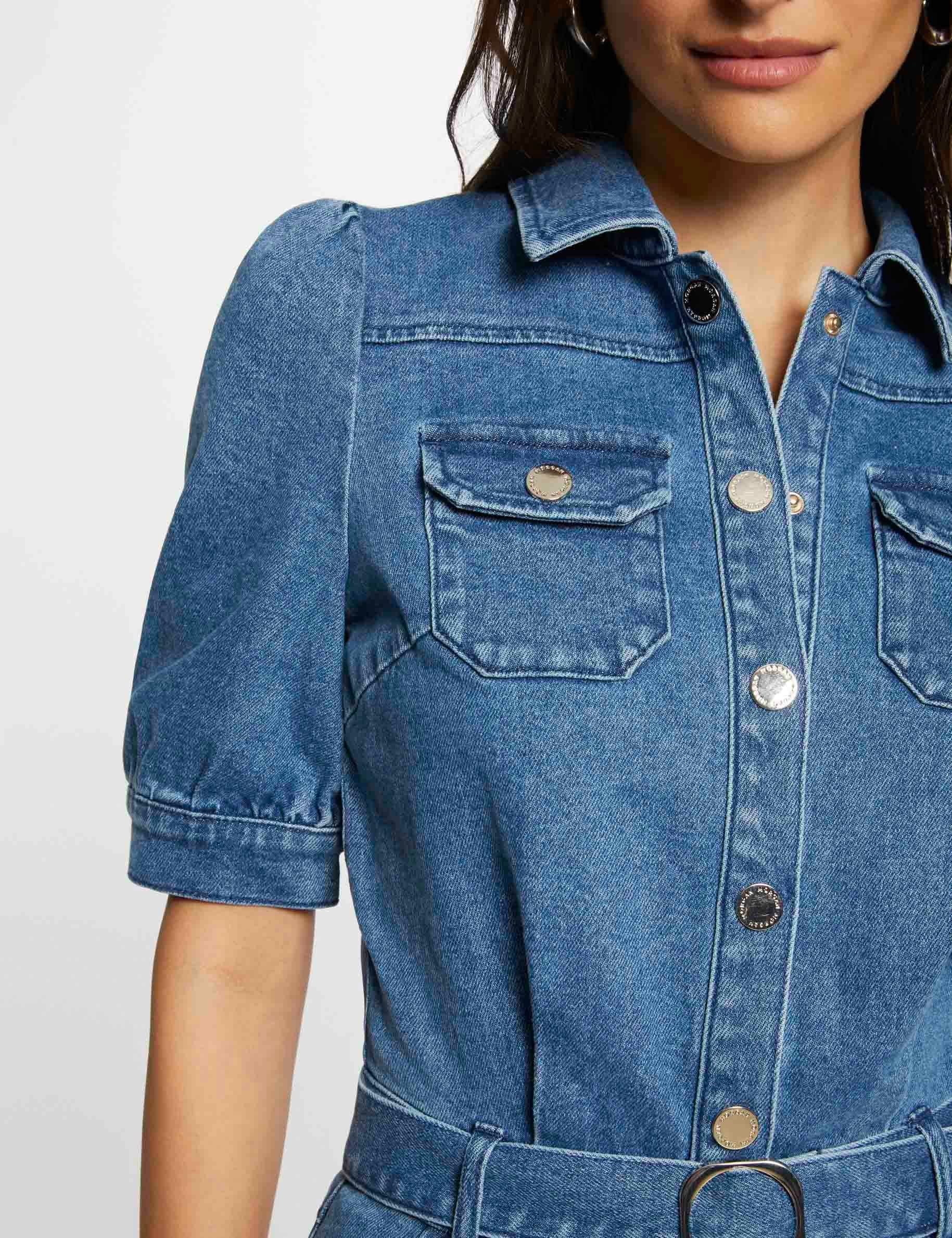 combinaison longue en jean jean stone femme Combinaison longue en jean jean stone femme